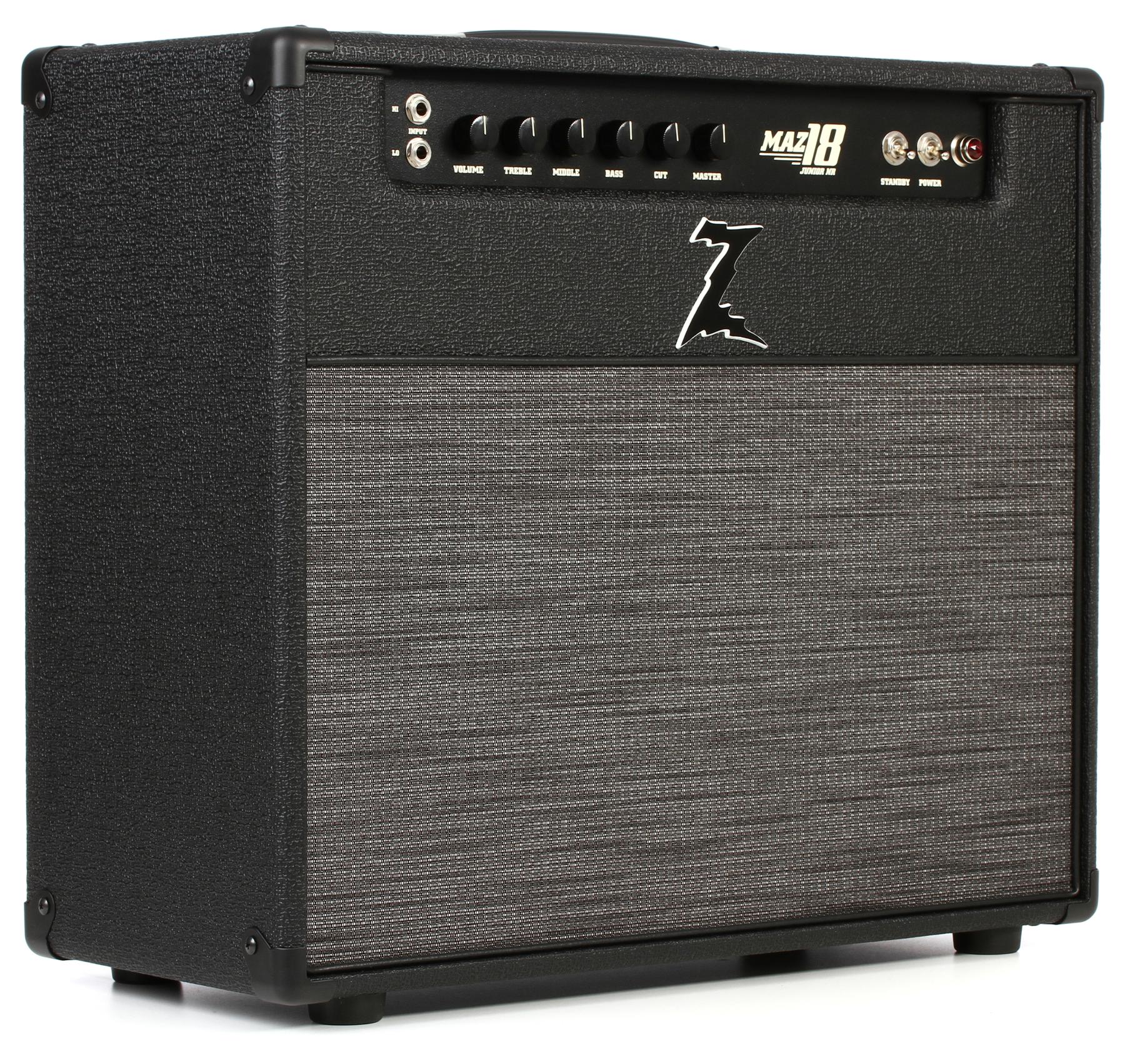 Dimensions for the Dr. Z MAZ 18 NR MKII 32‑W 1×12 Combo Amp