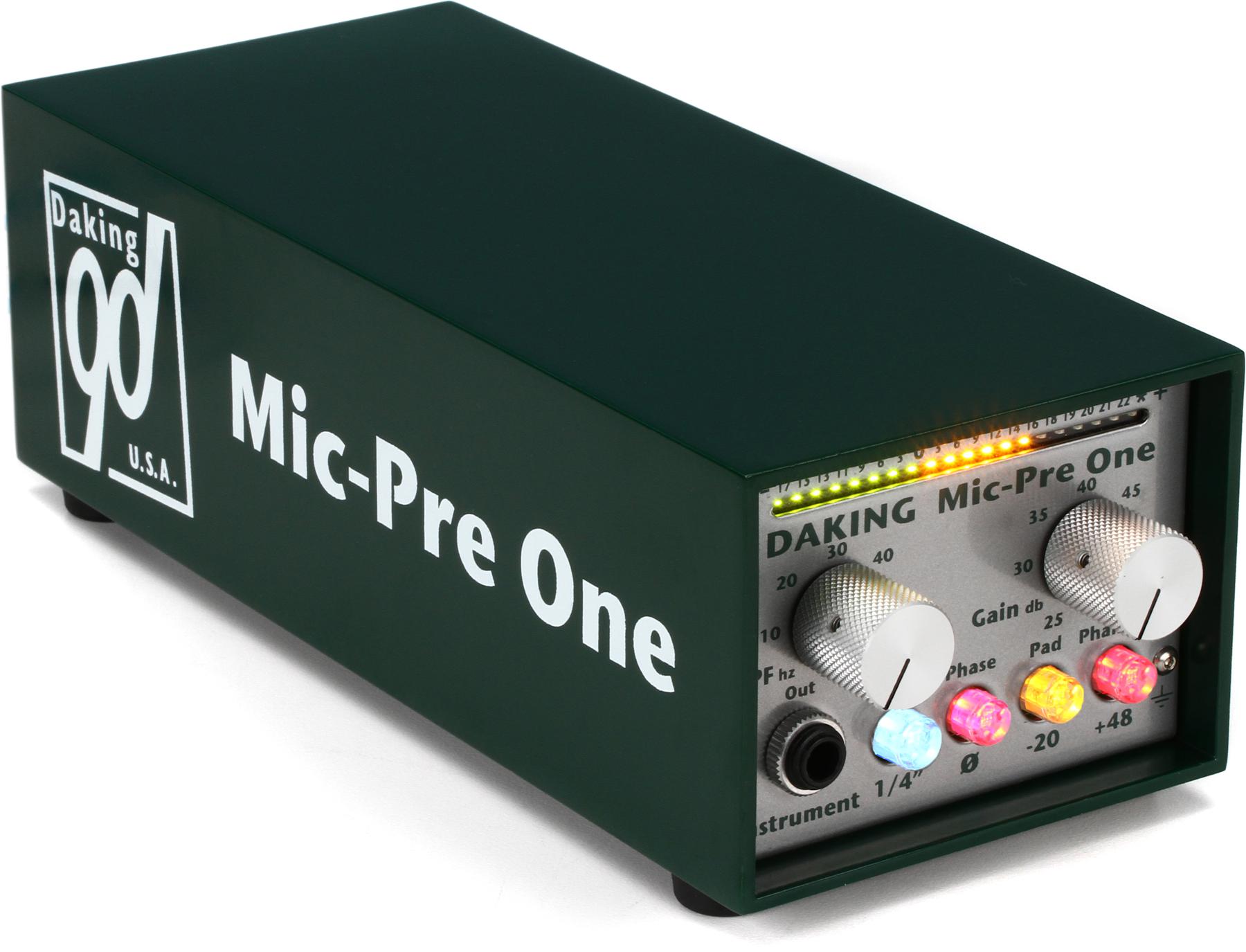 Mic Pre One Desktop Microphone Preamp