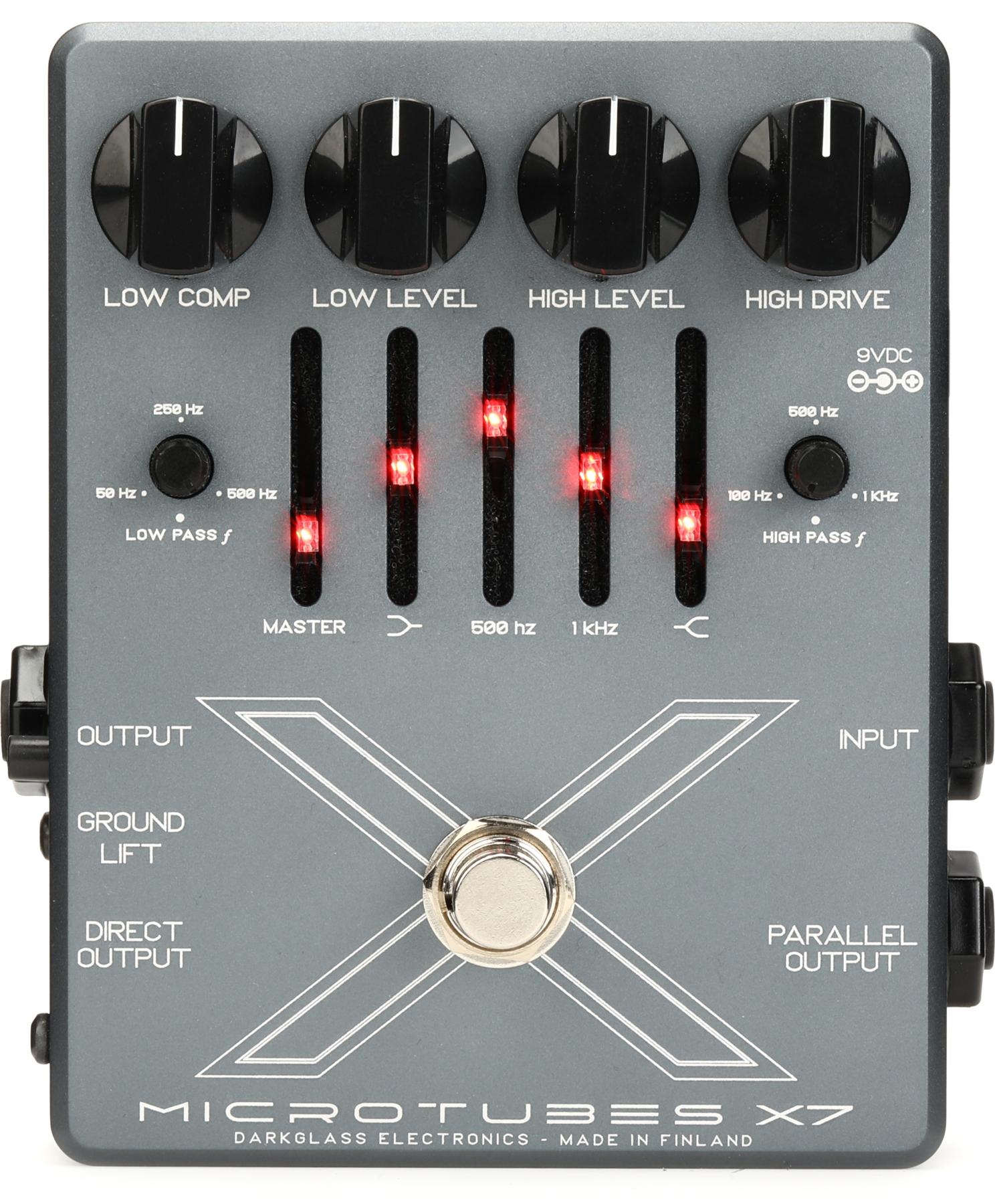 Microtubes X7 Bass Preamp Pedal