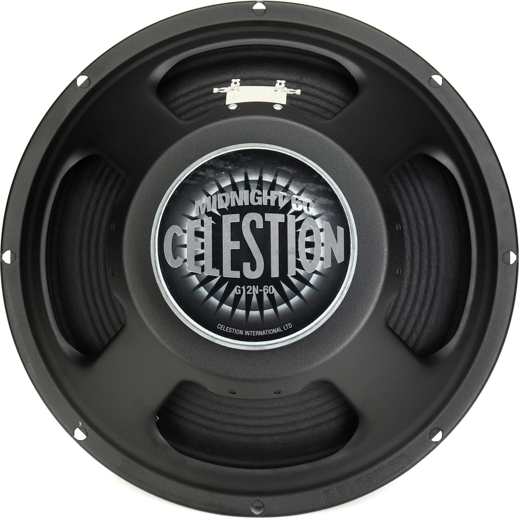 Midnight 60 12-inch 60-watt Guitar Amp Replacement Speaker - 8 ohm