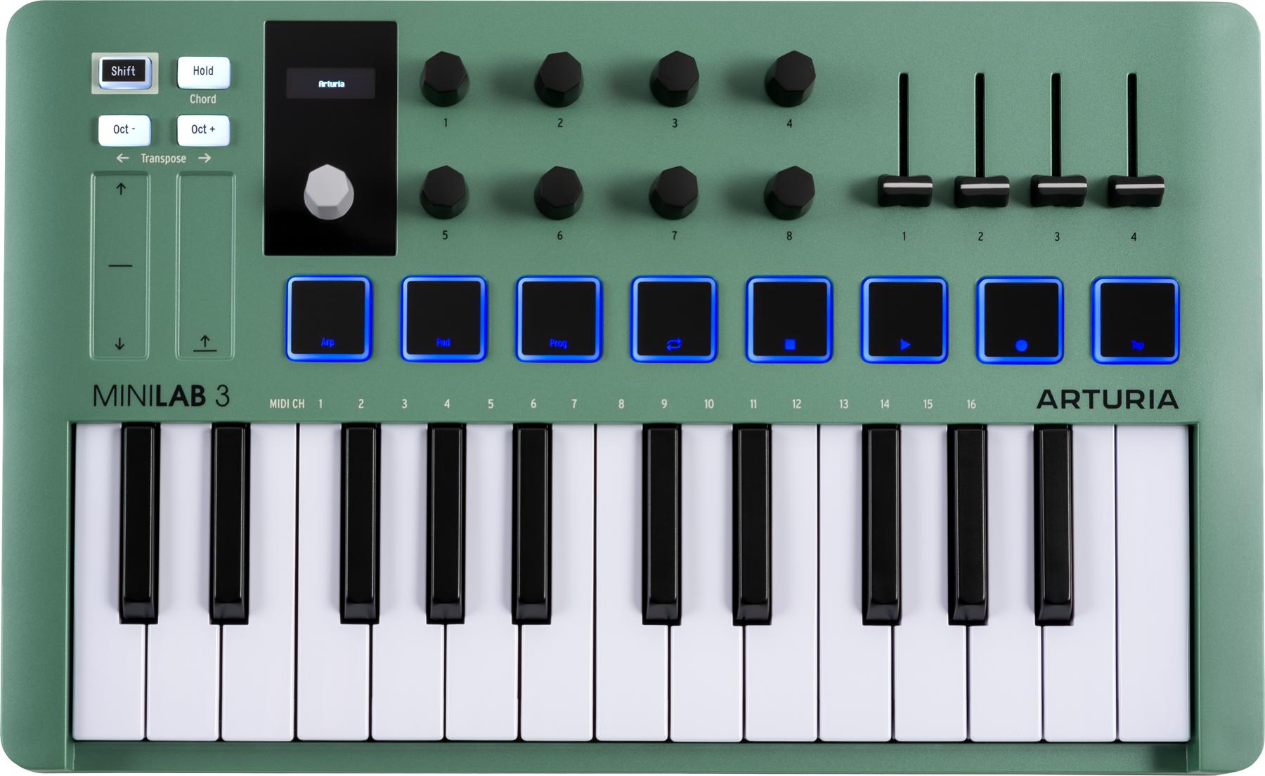 MiniLab 3 25 Slim-key Controller - Mint