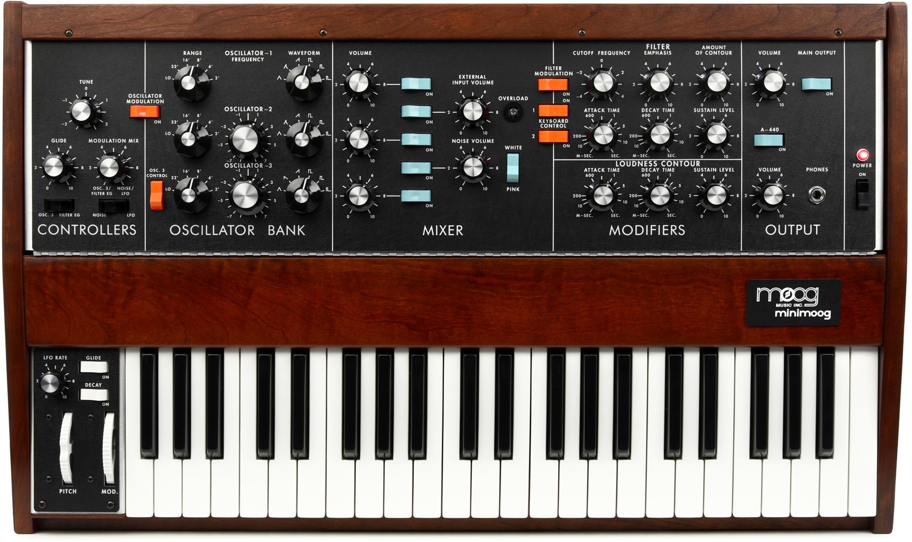 Minimoog Model D Analog Synthesizer - Appalachian Cherry
