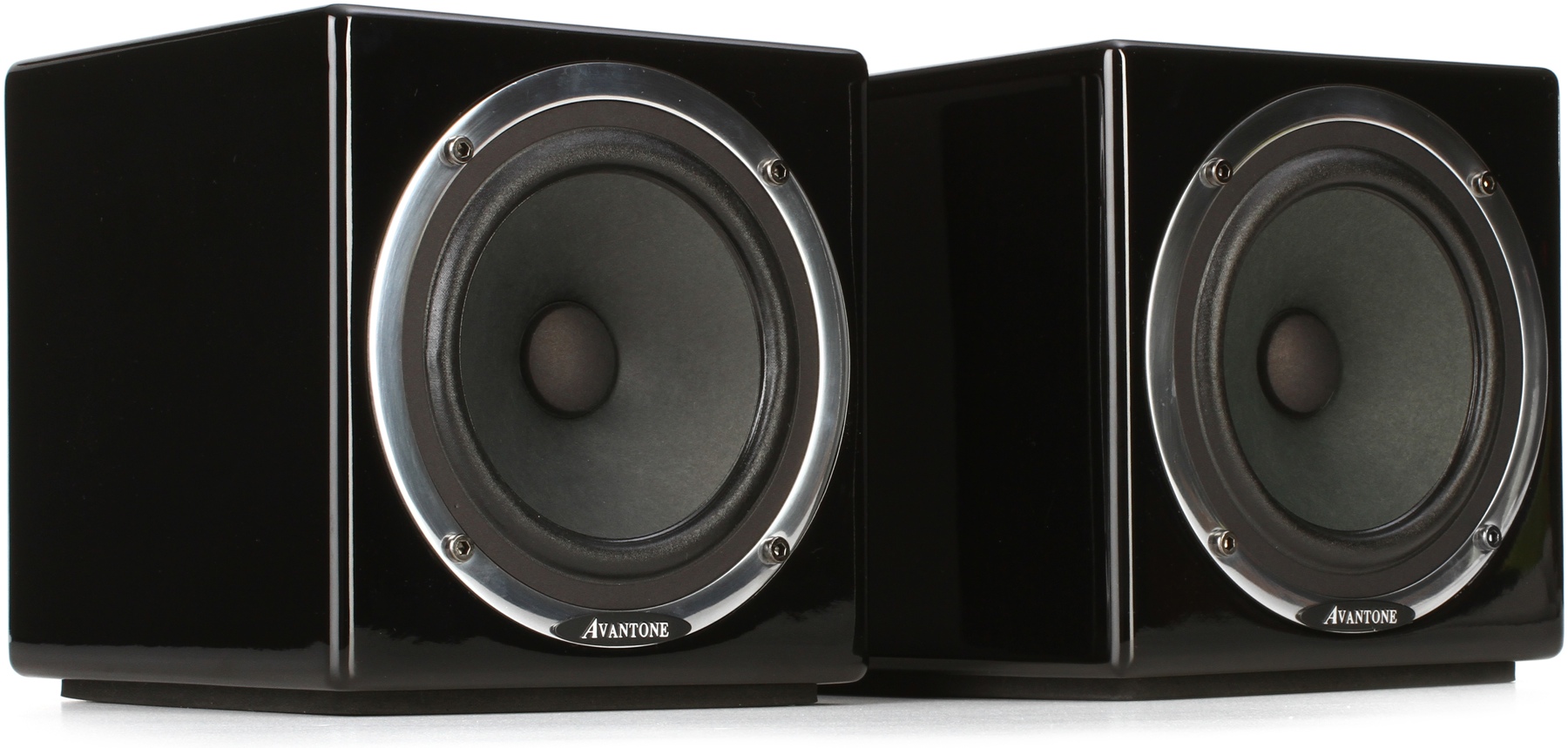 Active MixCubes 5.25 inch Powered Studio Monitor Pair - Gloss Black