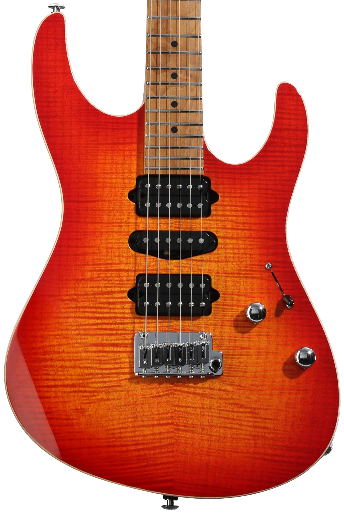 Suhr Modern Plus Electric Guitar - Fireburst | Sweetwater