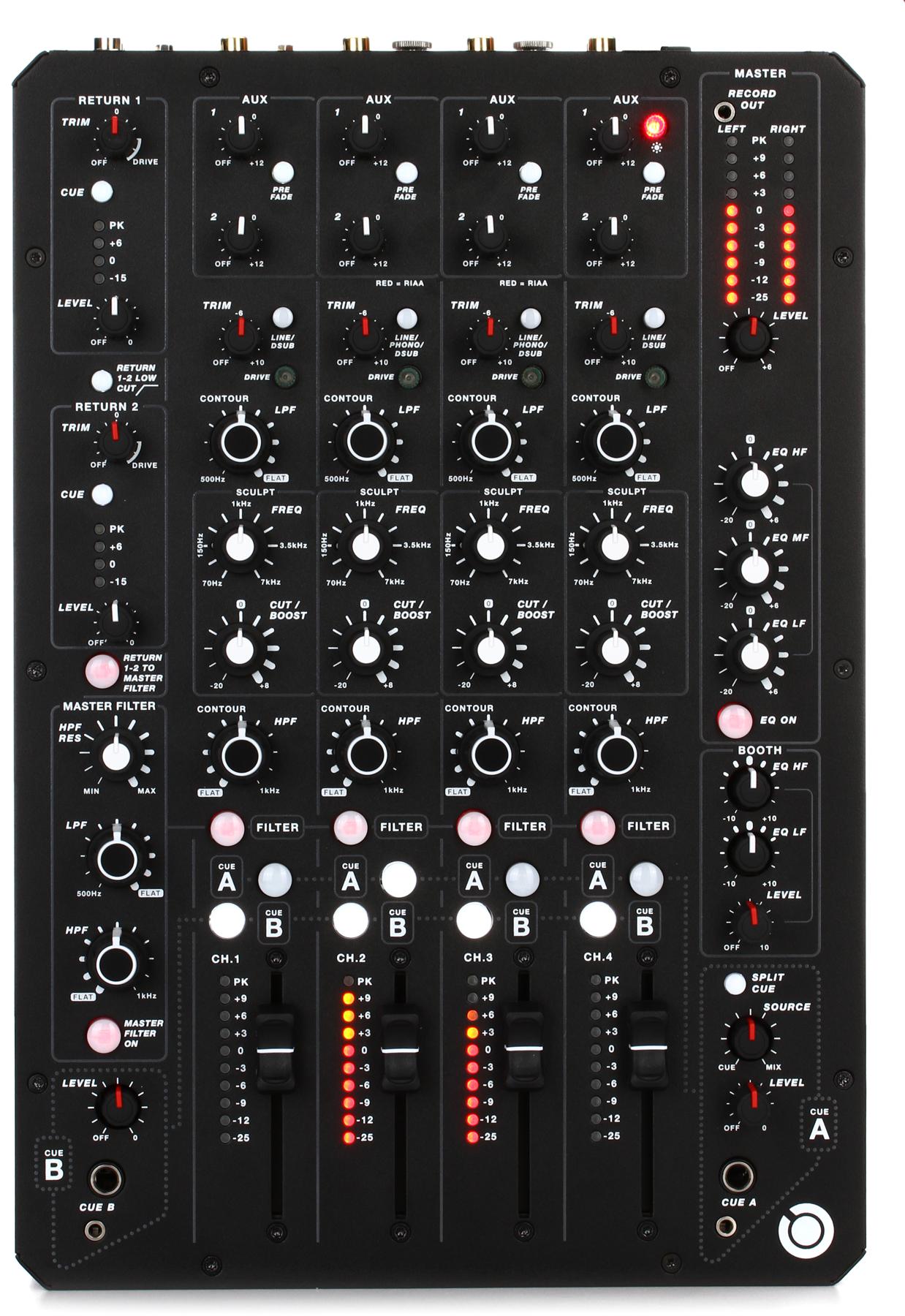 Model 1.4 4-channel DJ Mixer