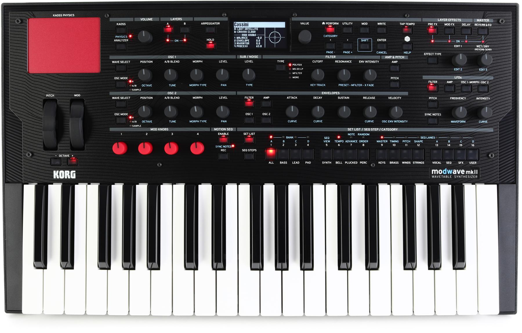 Modwave MKII Wavetable Synthesizer
