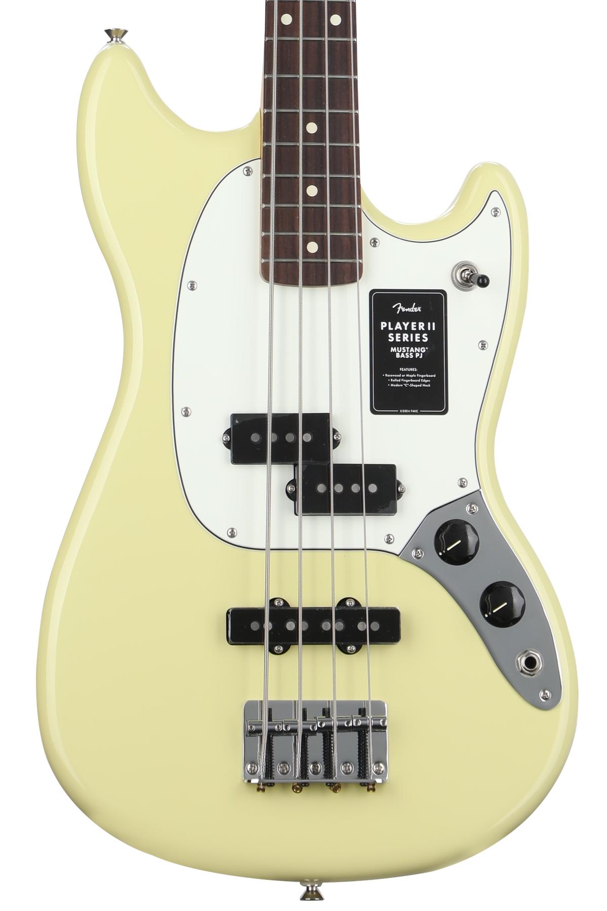 Fender MEX Player II Mustang Bass PJ (Hialeah Yellow