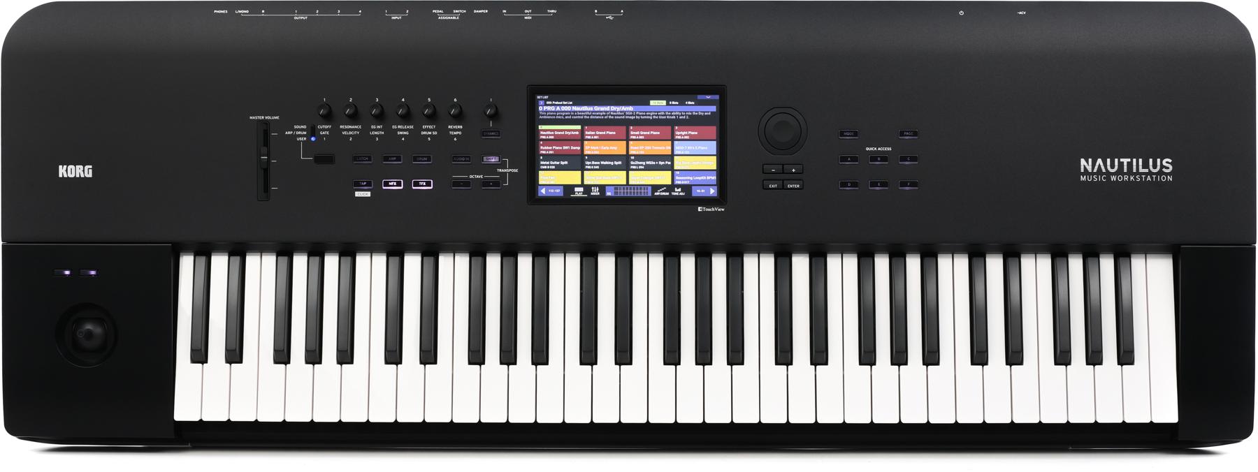 Nautilus 61 61-key Synthesizer Workstation