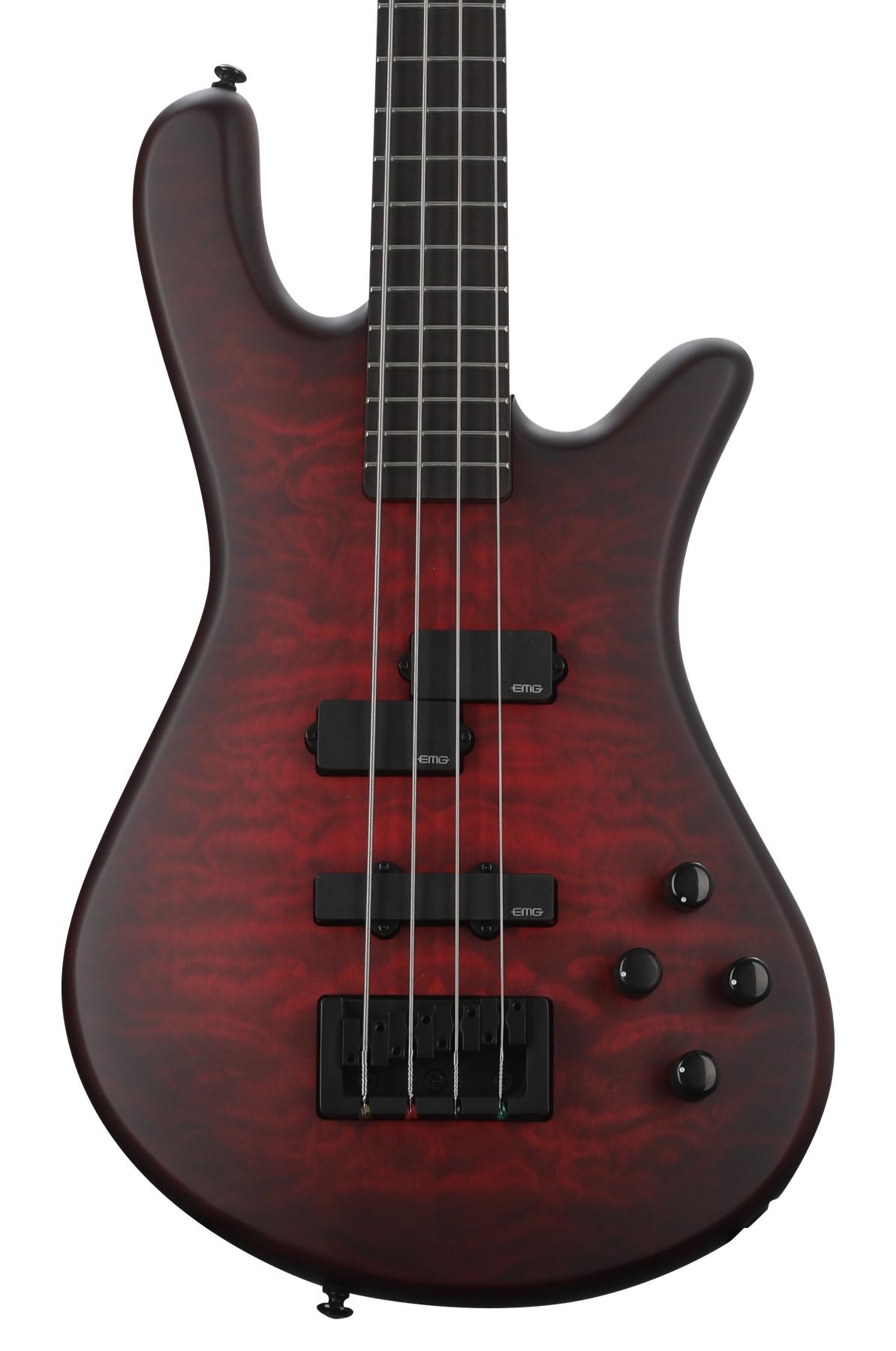 NS Pulse II 4 Bass Guitar - Black Cherry