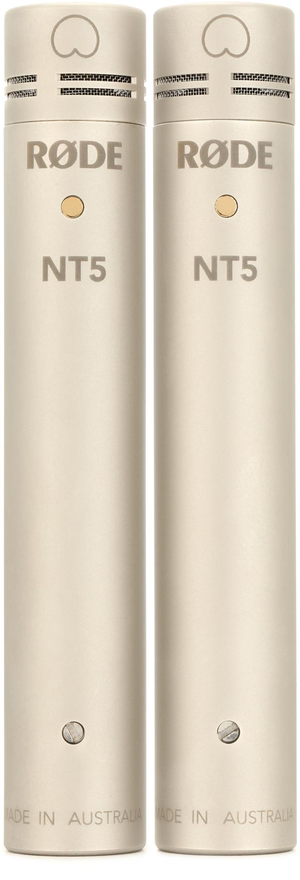 Rode NT5 - Matched Pair Compact Condenser Microphones