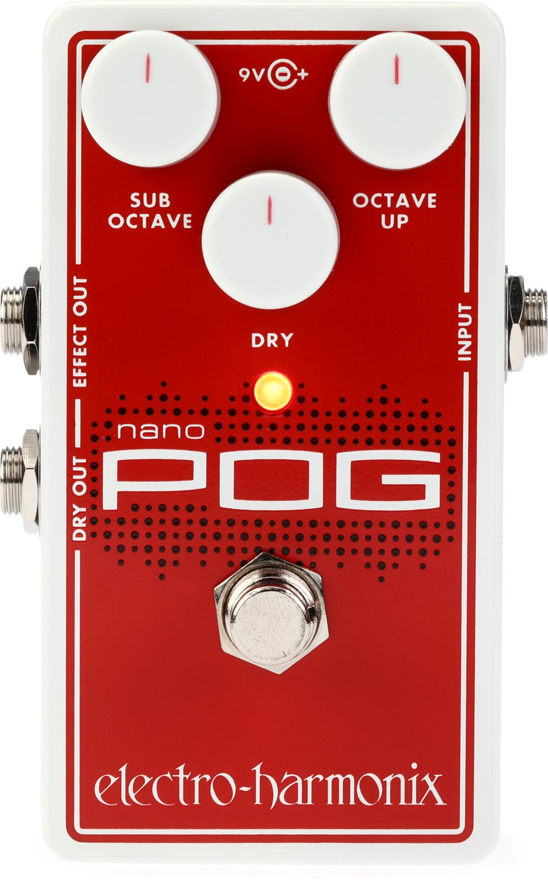 Nano Pog Polyphonic Octave Generator Pedal