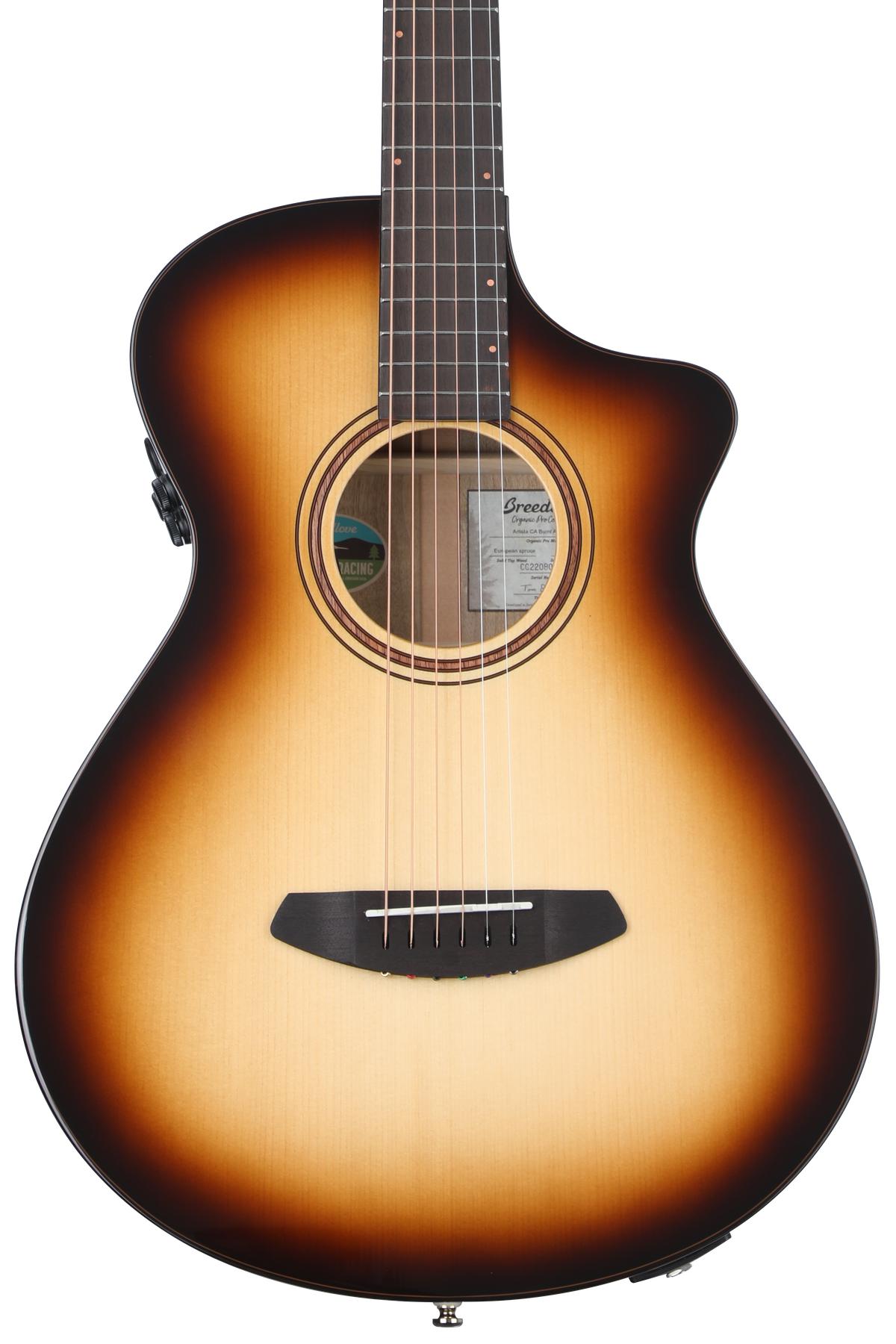 Breedlove Organic Artista Pro Concertina CE Review Guitar Chalk