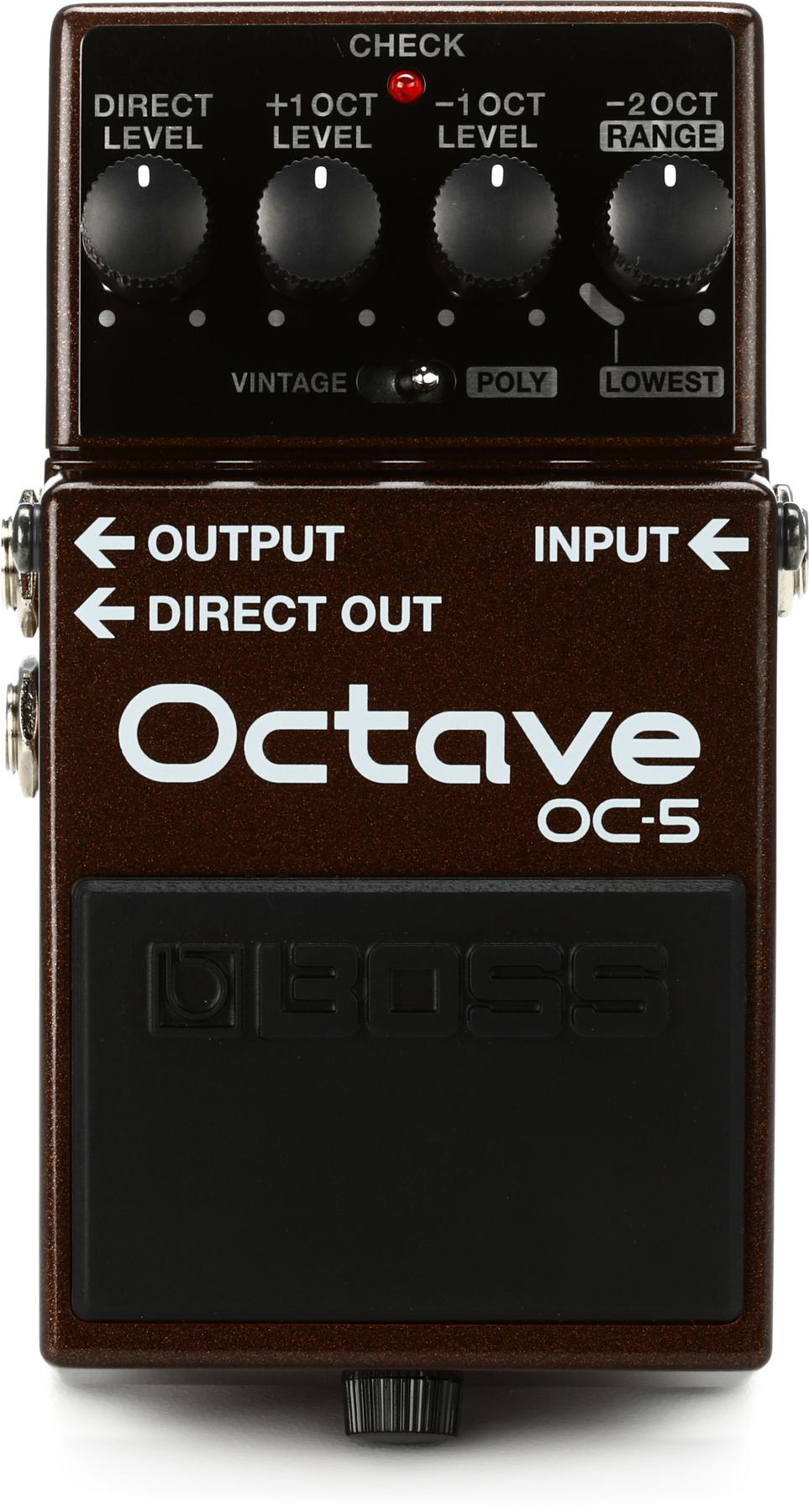 OC-5 Polyphonic Guitar/Bass Octave Pedal