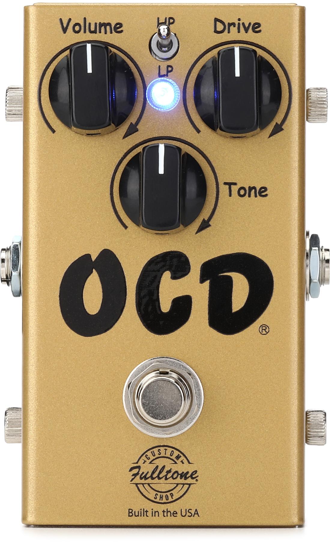 OCD Overdrive Pedal - Limited Edition Gold