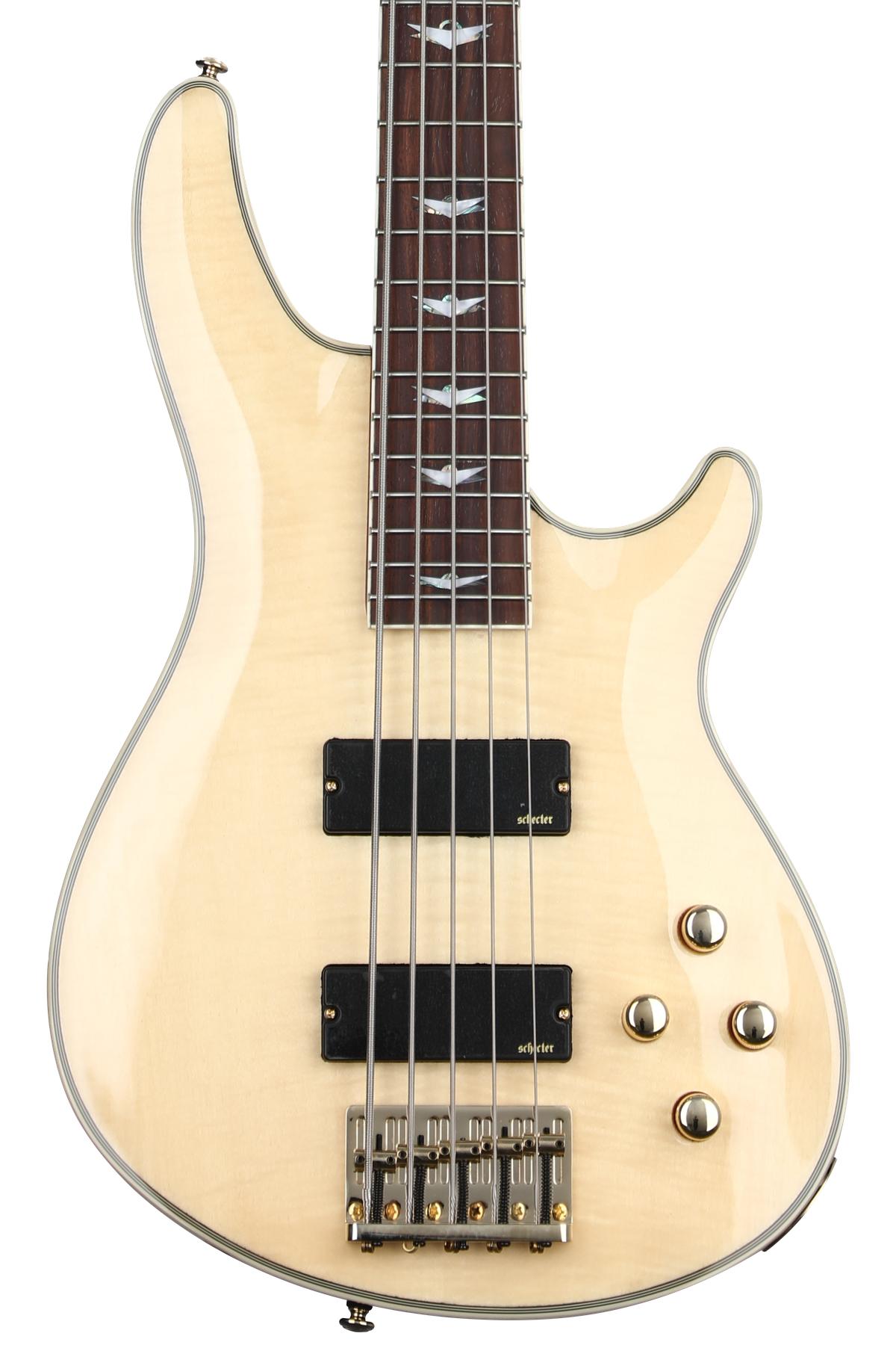 Schecter Omen Extreme-5 Bass Guitar - Natural | Sweetwater