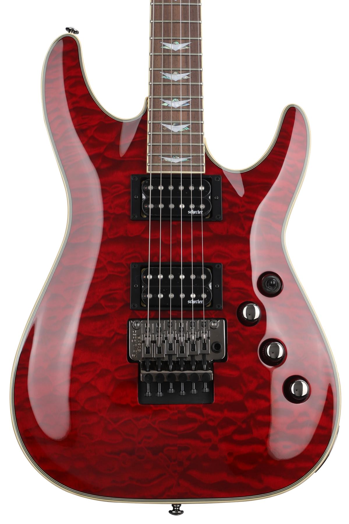 Schecter Omen Extreme-6 FR Electric Guitar - Black Cherry | Sweetwater
