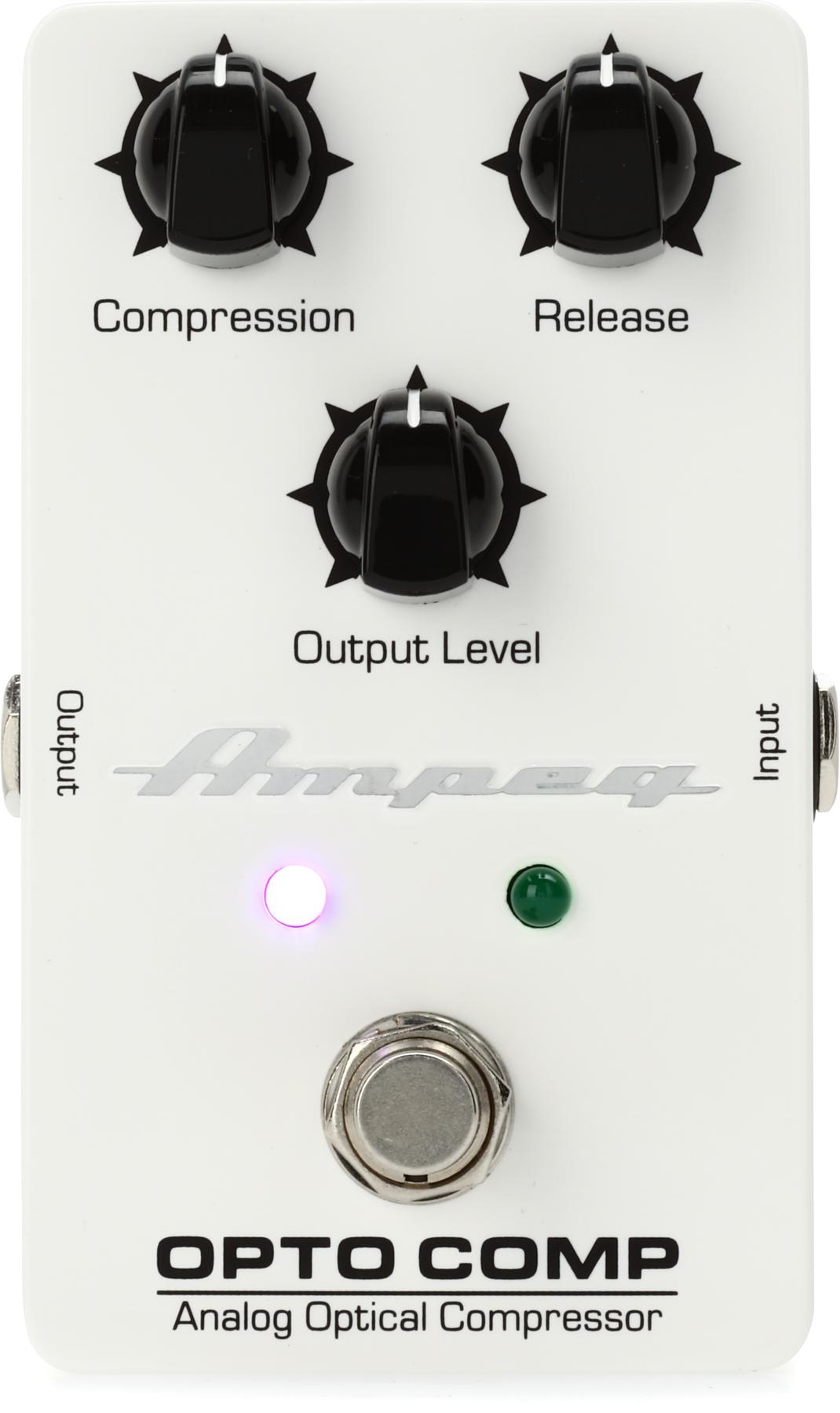 Ampeg Opto Comp Optical Compressor Pedal + Truetone NW1-US Value Bundle