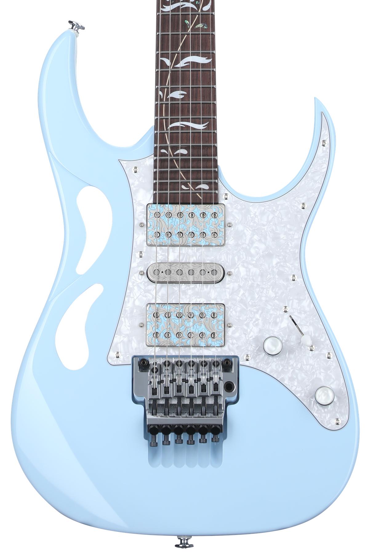 fortryde fordel Champagne Ibanez Steve Vai Signature PIA3761C Electric Guitar - Blue Powder |  Sweetwater