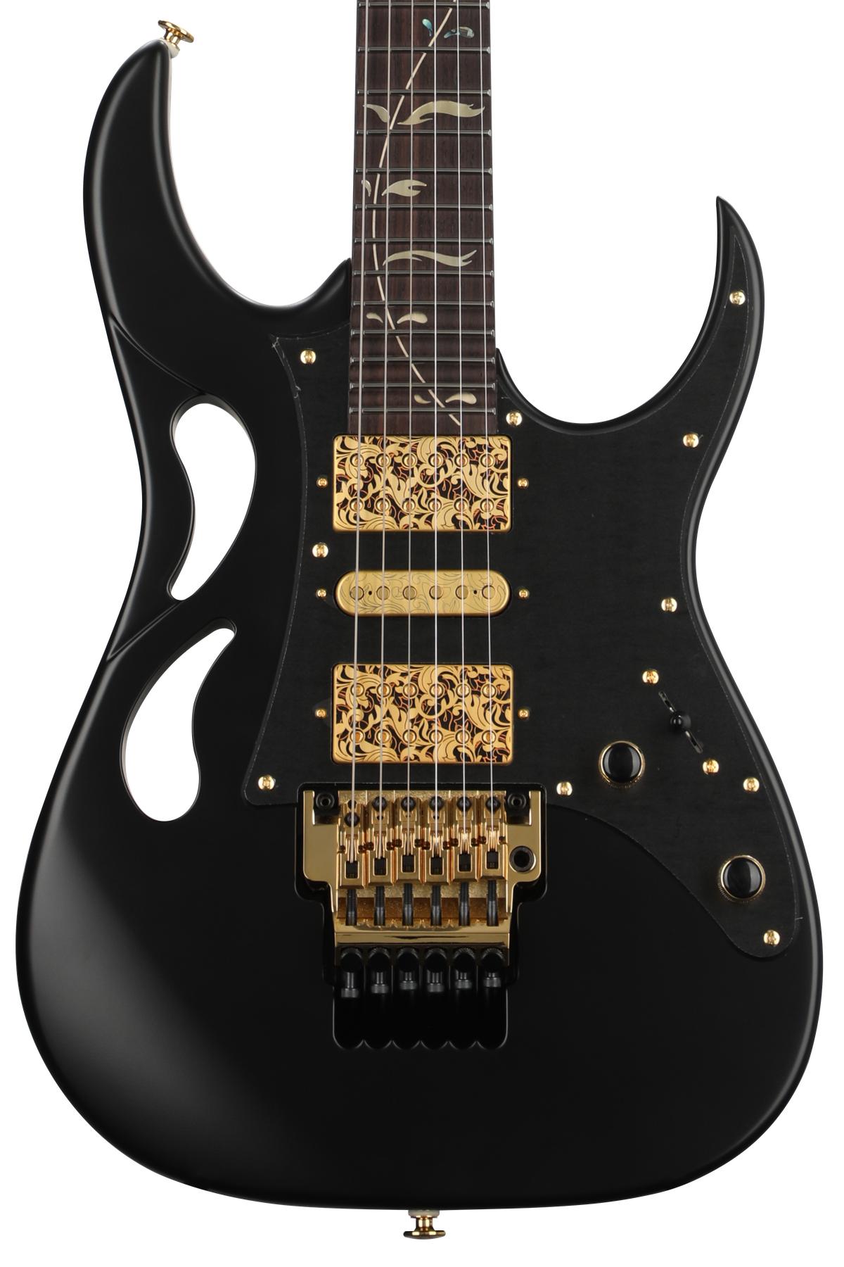 Ibanez Steve Vai Signature PIA3761 Electric Guitar - Onyx Black