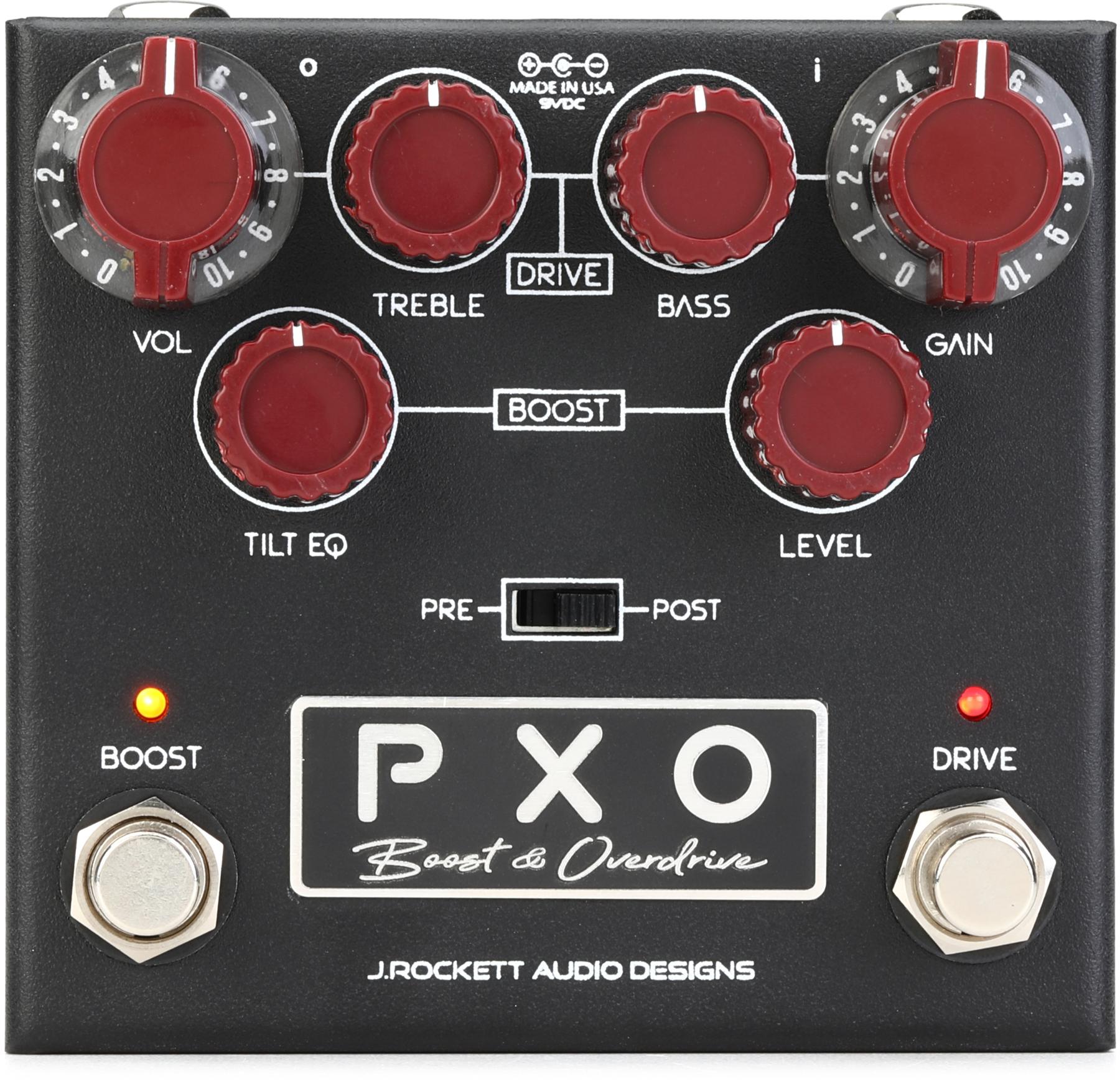 J. Rockett Audio Designs PXO Phil X Signature Overdrive Pedal