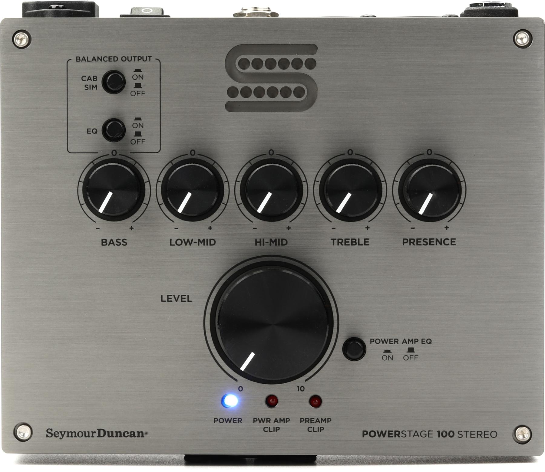 PowerStage 100S 100-watt Stereo Guitar Amp Pedal