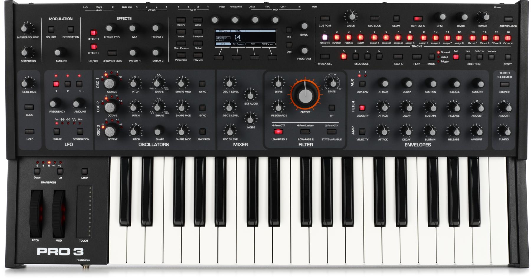 Pro 3 Multi-filter Monosynth