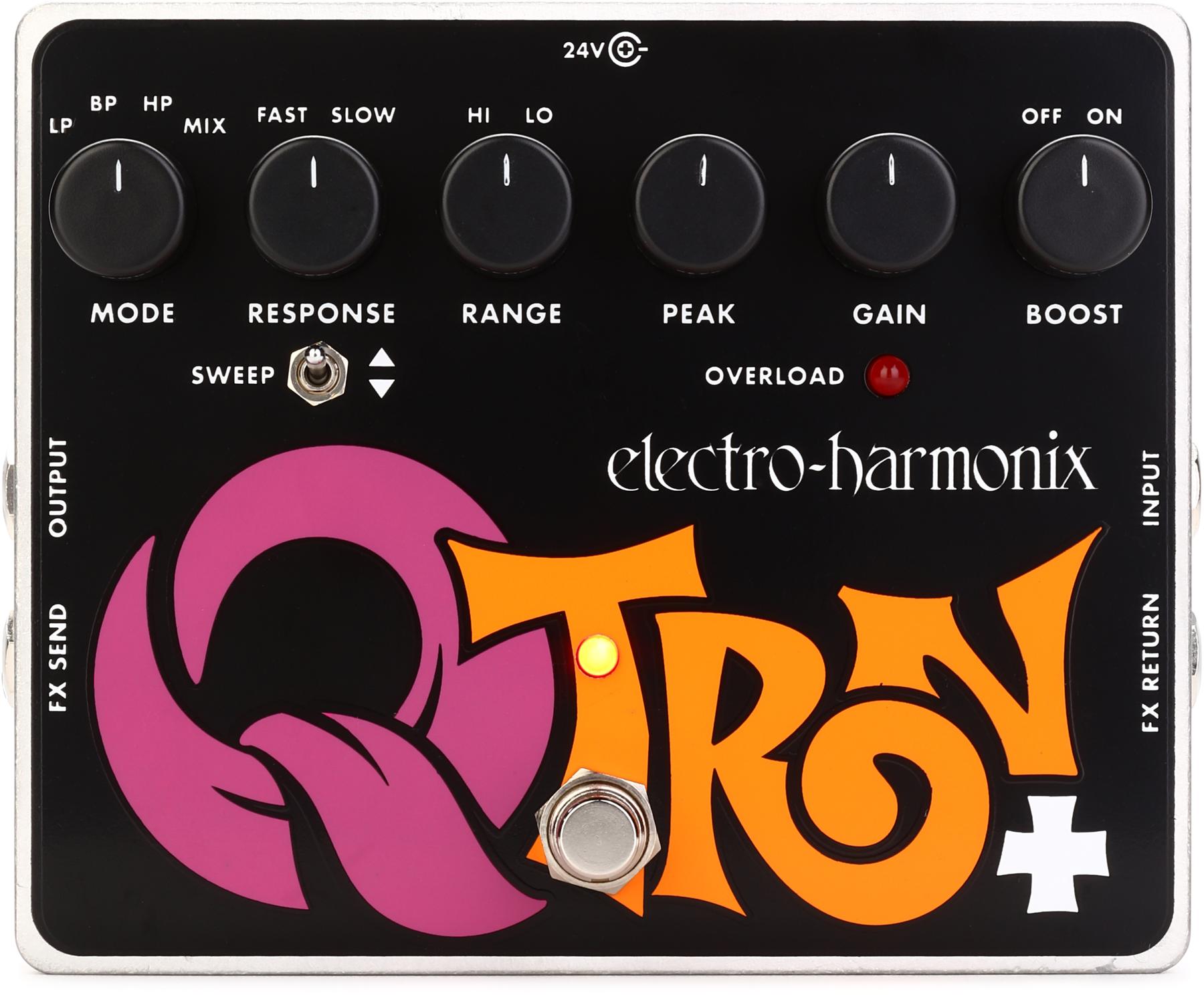 1. Electro-Harmonix Q-Tron+ Envelope Filter Pedal