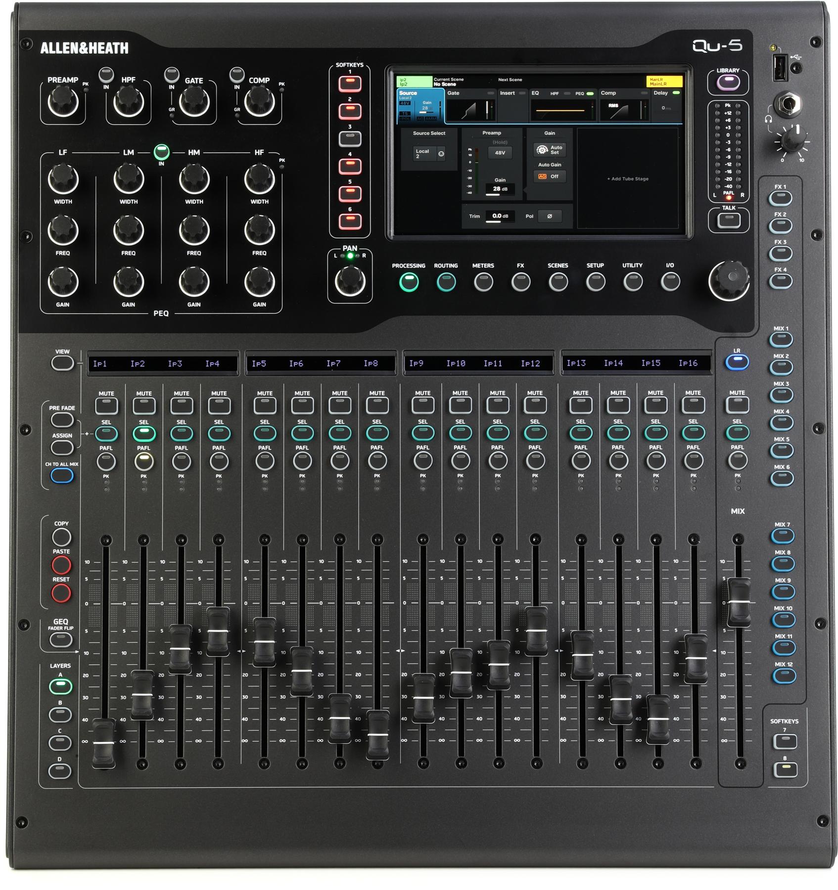 Qu-5 38-channel Digital Mixer