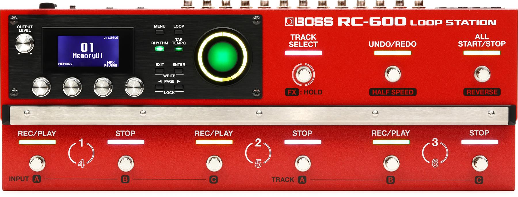 RC-600 Loop Station Looper Pedal