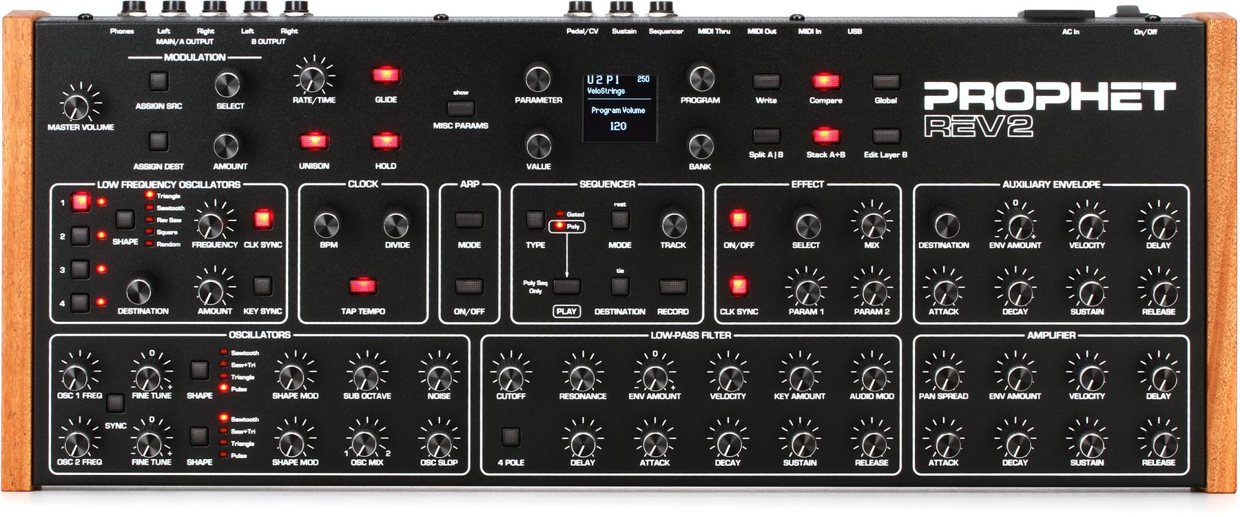 Prophet Rev2 16-voice Polyphonic Analog Synthesizer Module