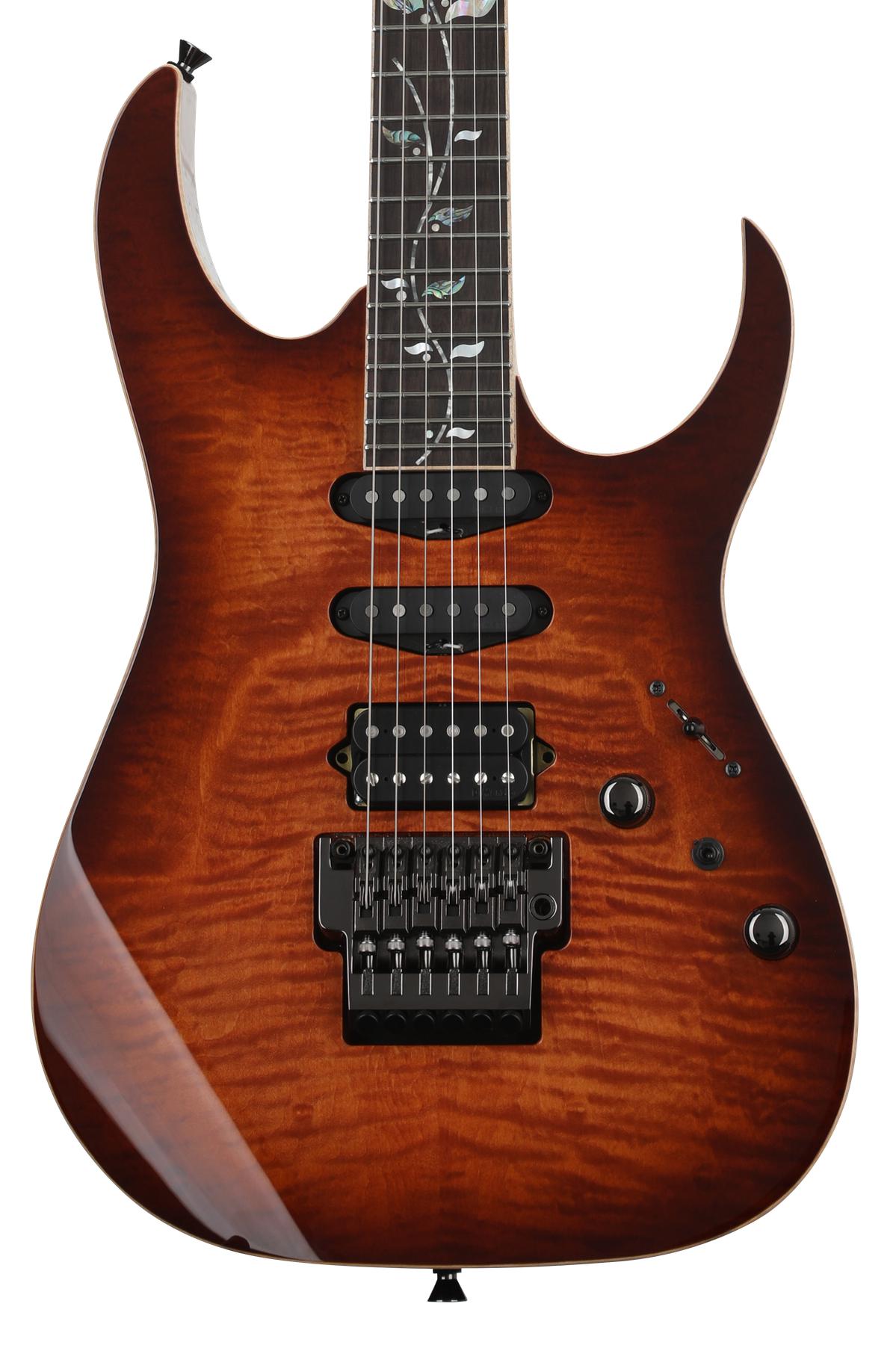 Ibanez J Custom RG8560 Electric Guitar - Brownish Sphalerite - Sweetwater Exclusive