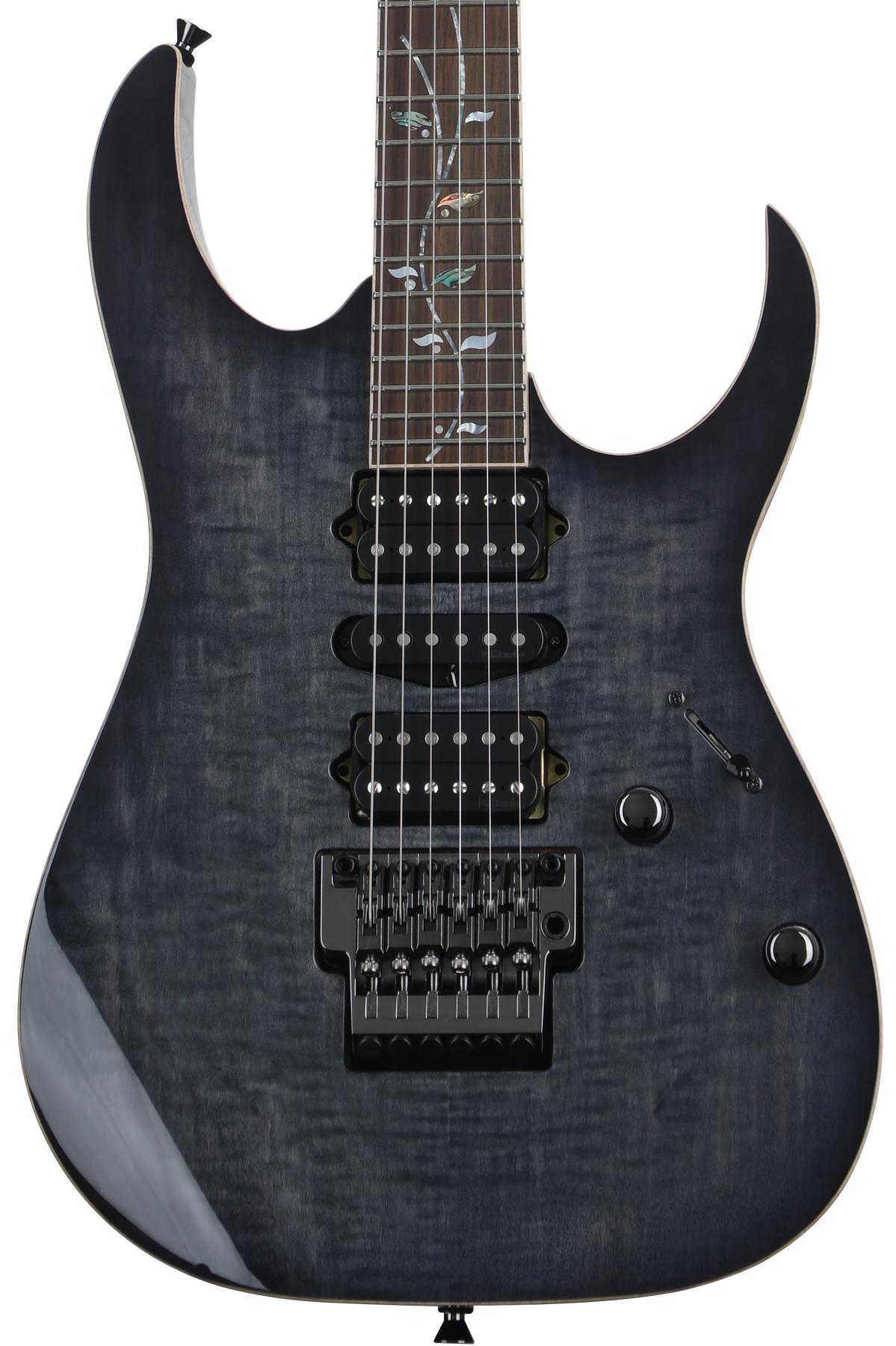 Ibanez J Custom RG8570 Electric Guitar - Black Rutile