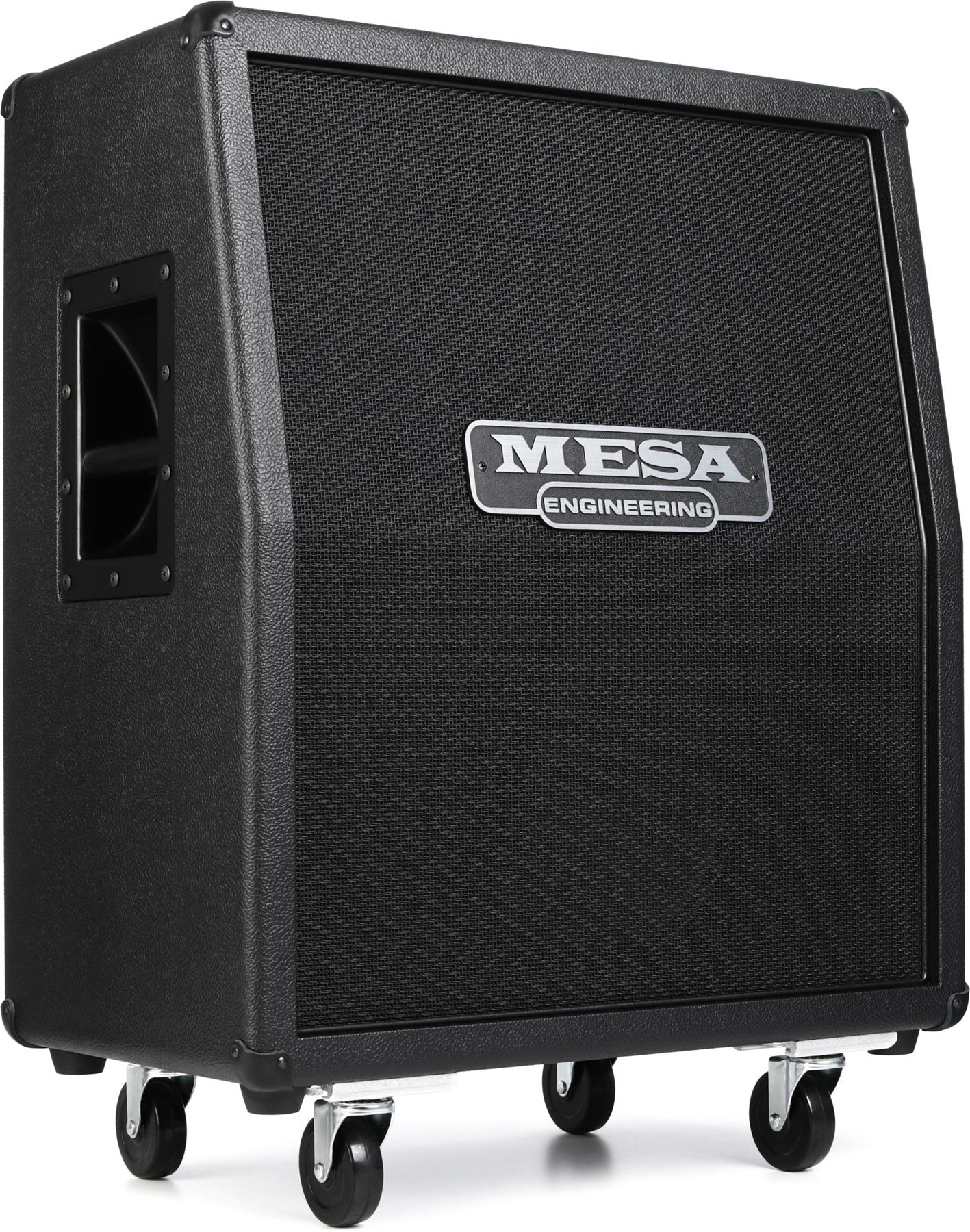 Rectifier Vertical 2 x 12-inch 120-watt Angled Extension Cabinet - Black