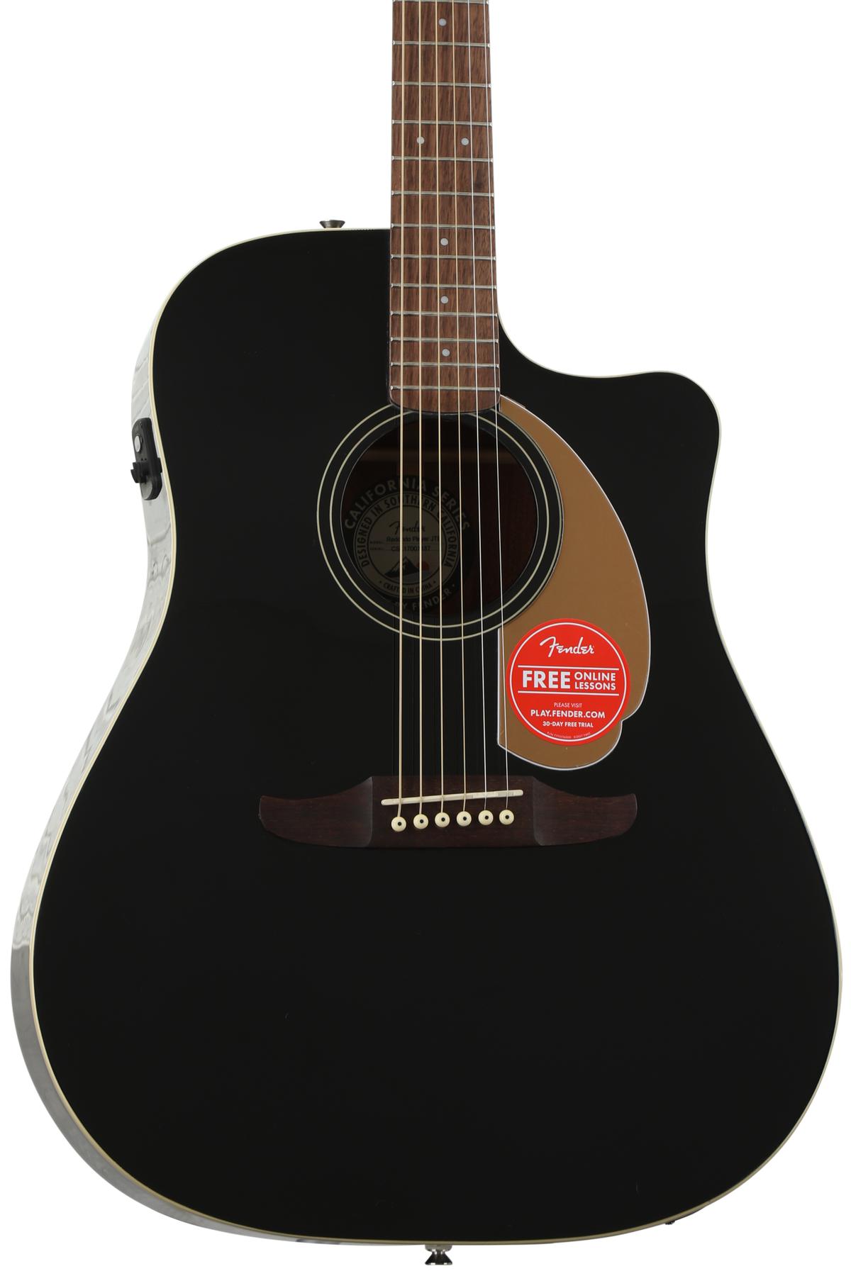 Fender Redondo Player Acoustic-electric Guitar - Jetty Black