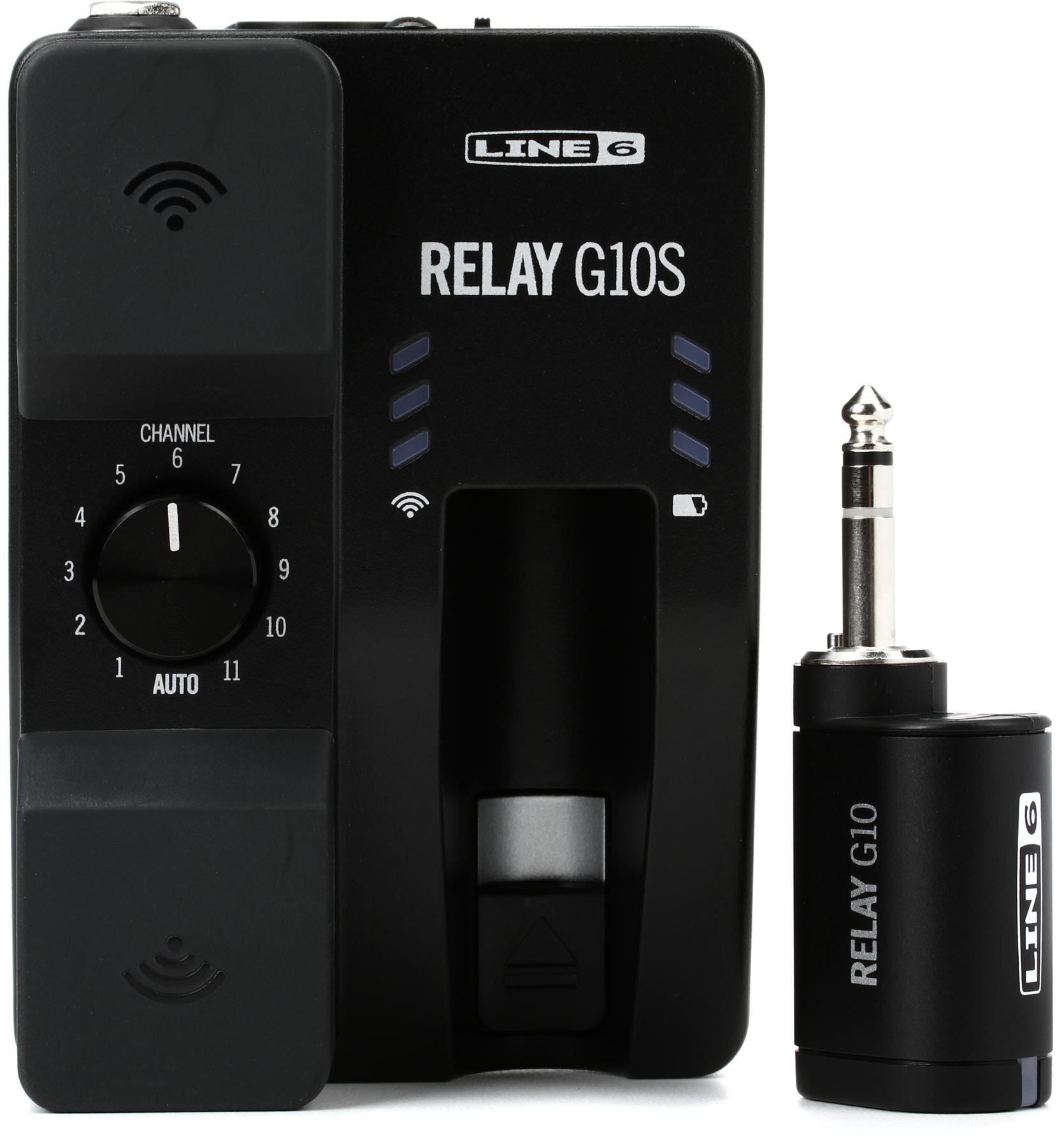 Relay G10S Digital Wireless Guitar System