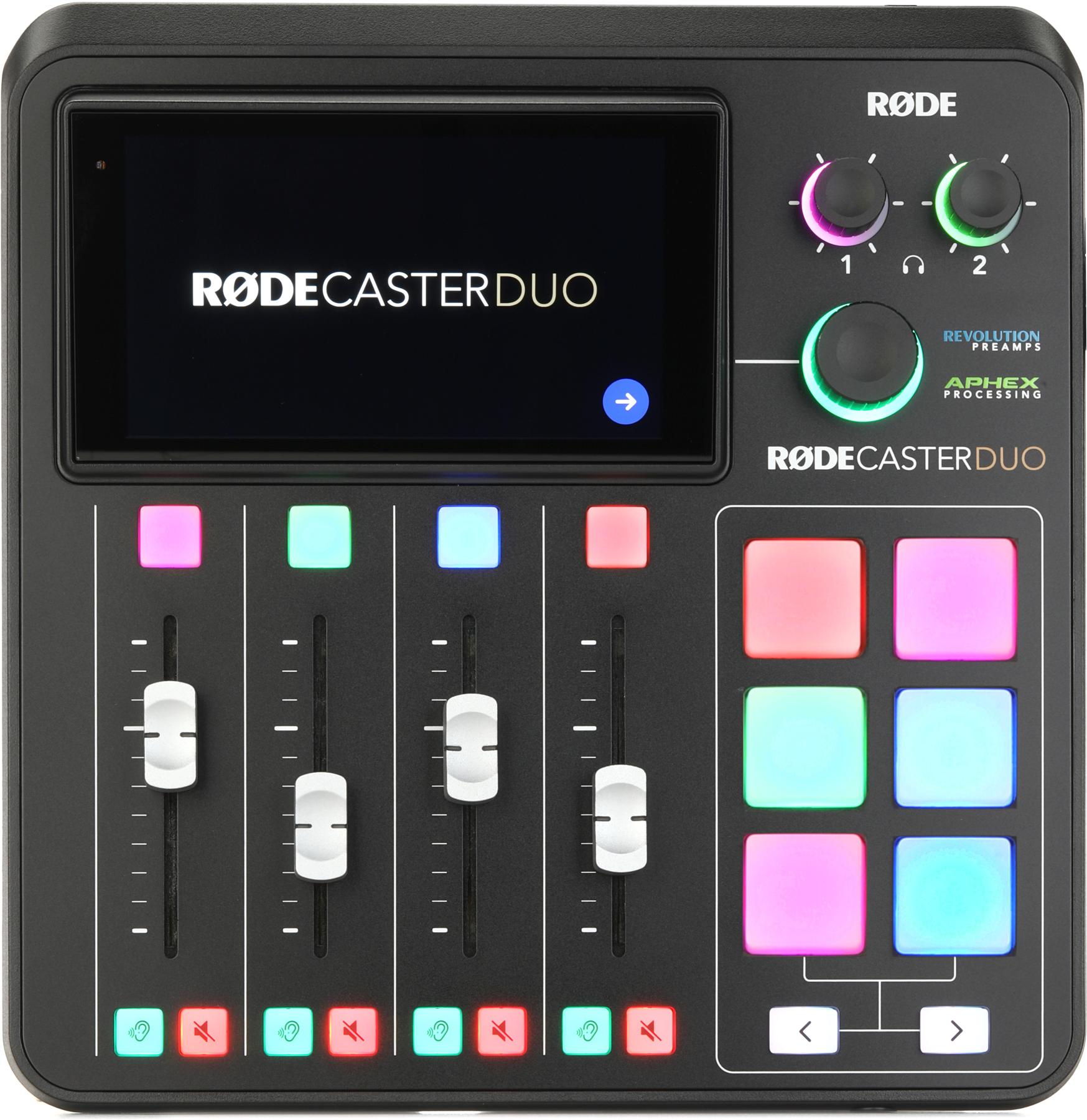 RODECaster Duo Streaming Mixer - Black