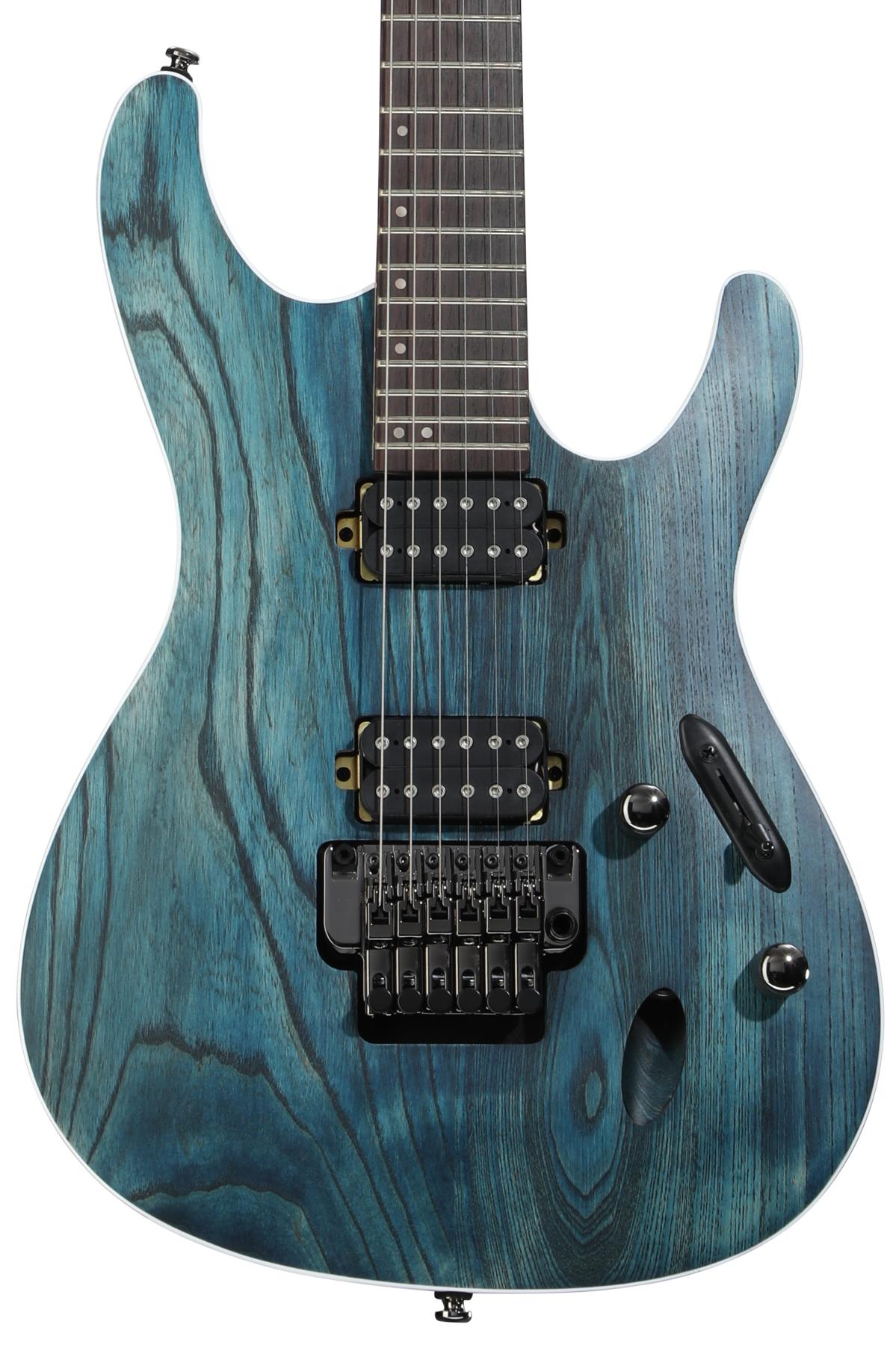Used Ibanez Standard S520AH Electric Guitar - Cosmic Blue Stained