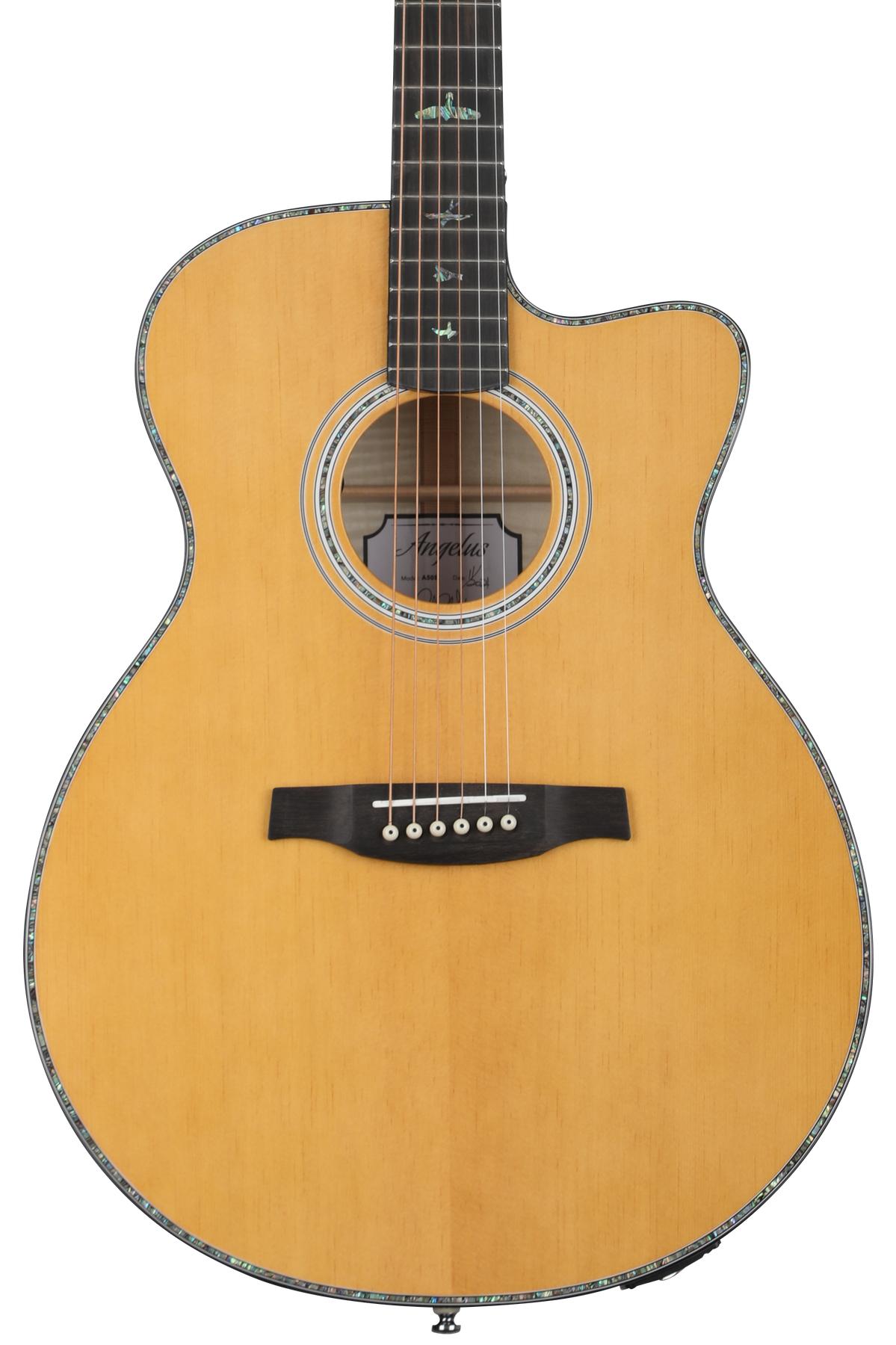 SE A50 Angelus Acoustic-electric Guitar - Black Gold Burst