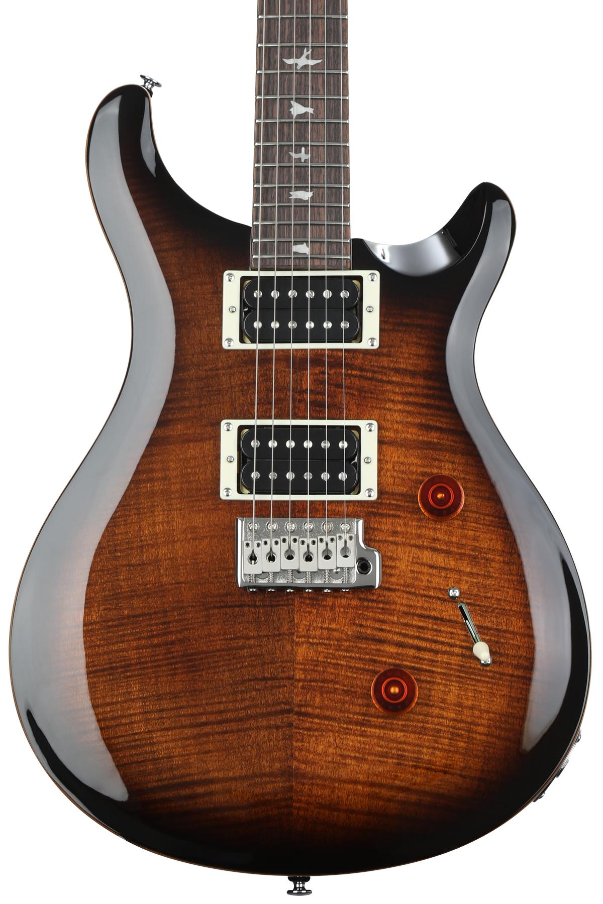 PRS SE Custom 24 Electric Guitar - Black Gold Sunburst