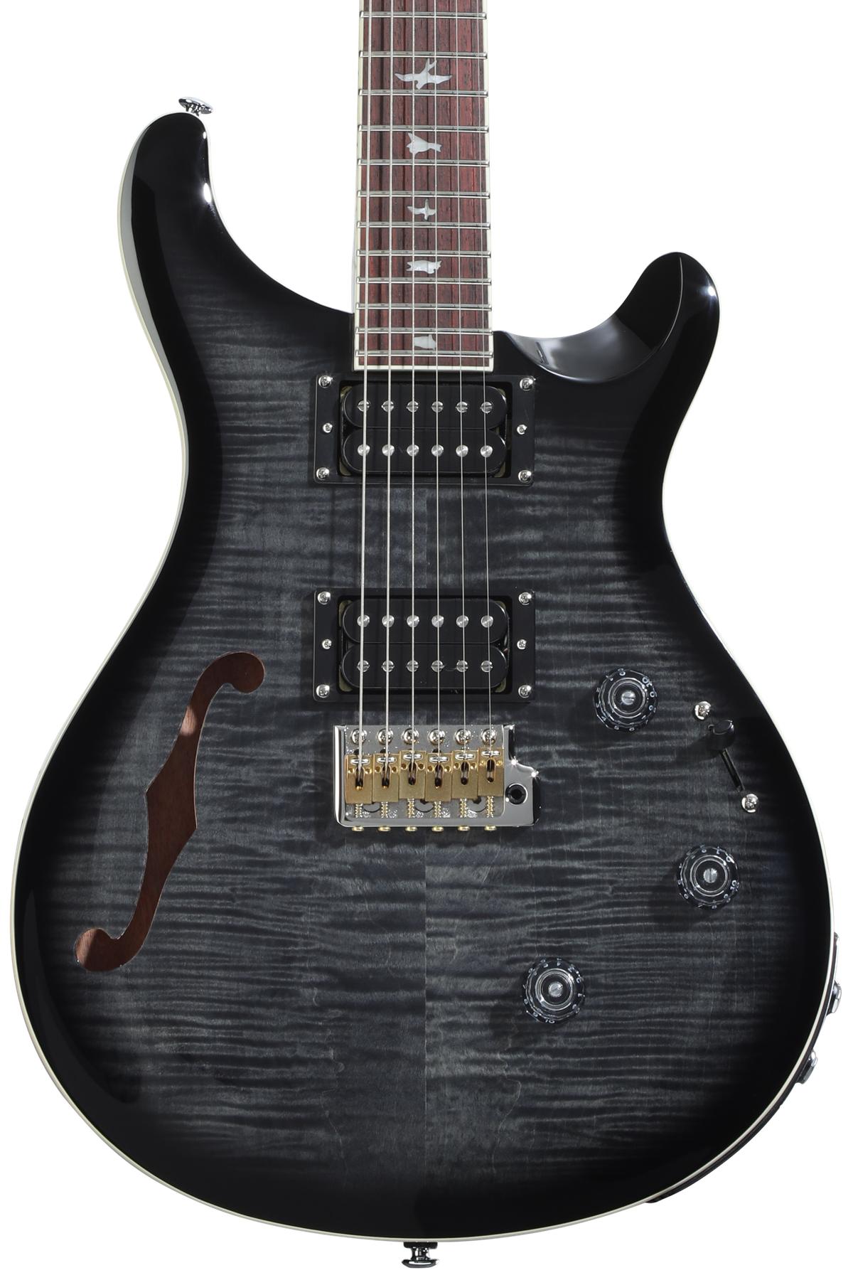 薄ボディ　PRS風 セットネック ストラト　ST　黒 エレキギター 　トレモロ 薄ボディ PRS風 セットネック ストラト ST 黒 エレキギター トレモロ