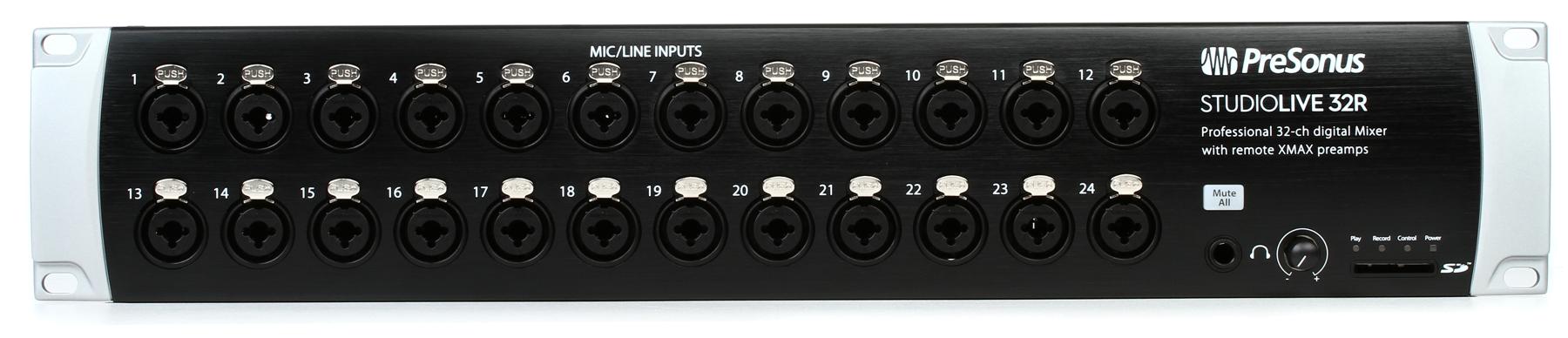 StudioLive 32R 32-channel Rackmount Digital Mixer