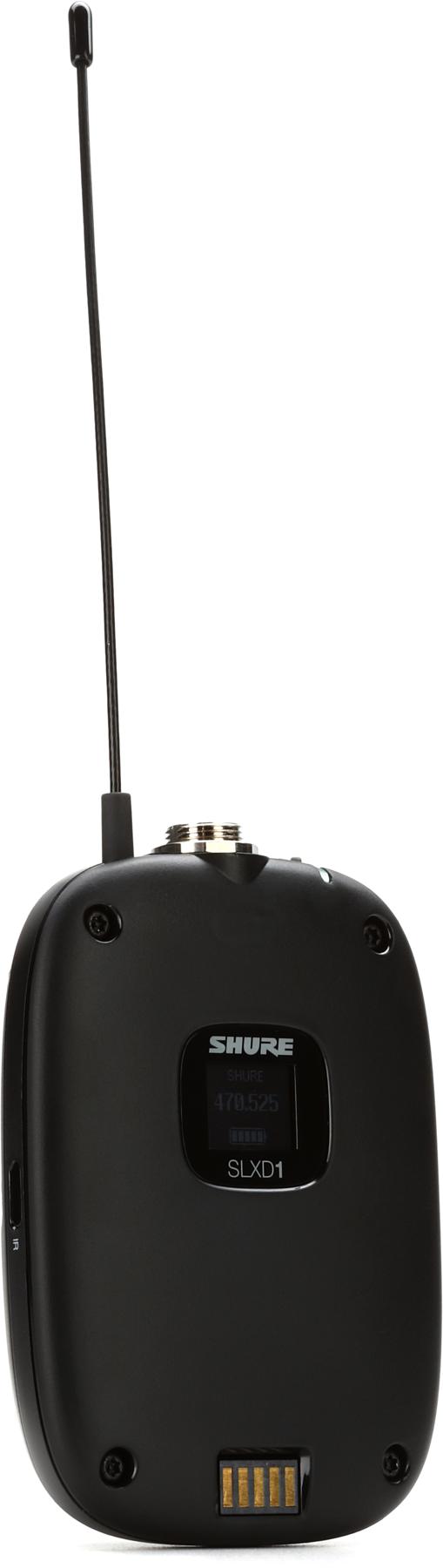 SLXD1 Wireless Bodypack Transmitter - G58 Band