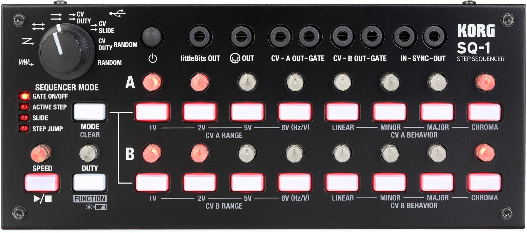 SQ-1 Step Sequencer and Sync Box