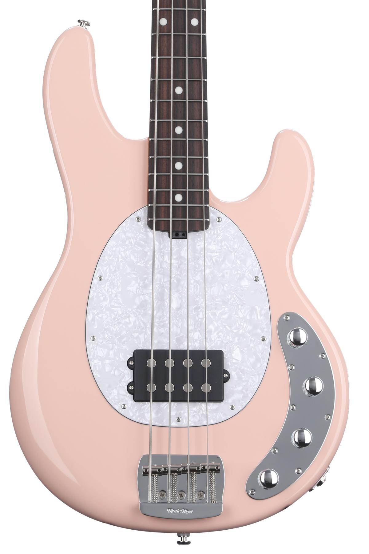 Ernie Ball Music Man StingRay Special 4 H Bass Guitar - Pueblo Pink with  Rosewood Fingerboard