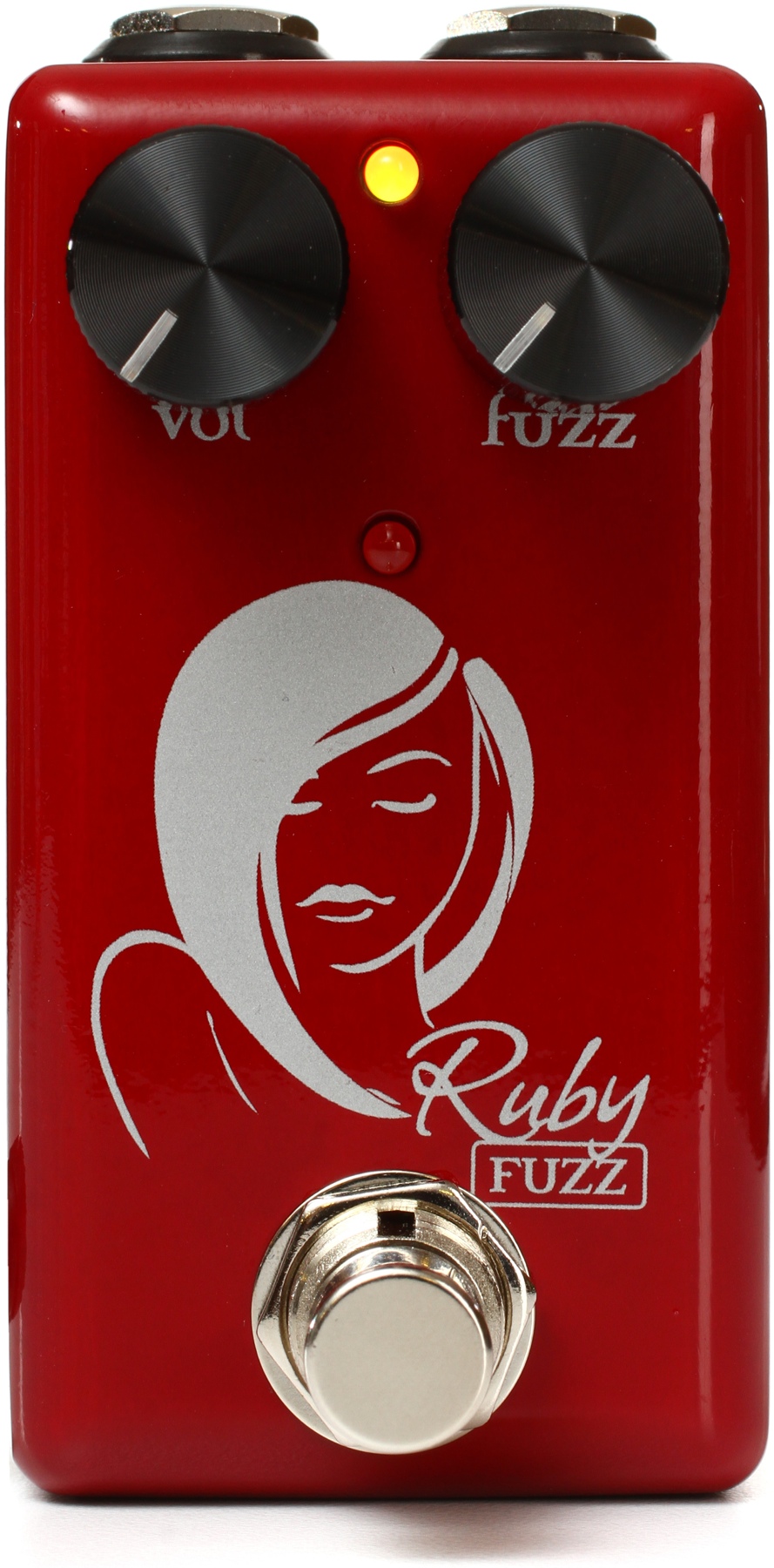 Ruby Fuzz Lithium Ion Powered Fuzz Pedal