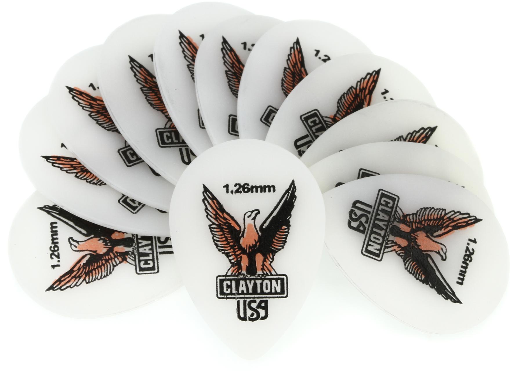 Маленькие каплевидные палочки Clayton Acetal, 12 упаковок, 1,26 мм (3 упаковки)
