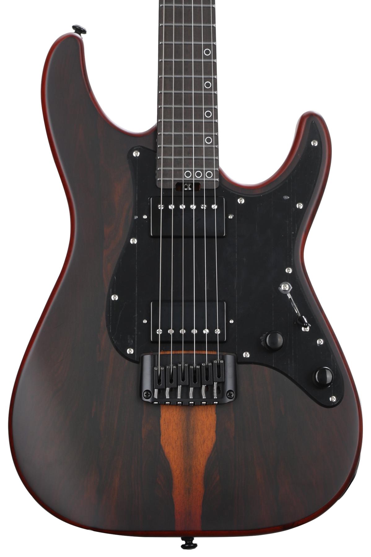Sun Valley Super Shredder Exotic Hardtail Electric Guitar - Ziricote