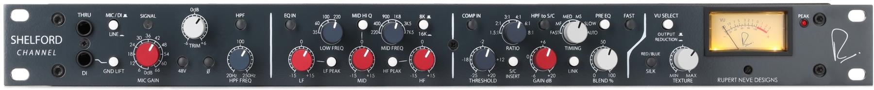 Shelford Channel Microphone Preamp, Inductor EQ & Diode Bridge Compressor
