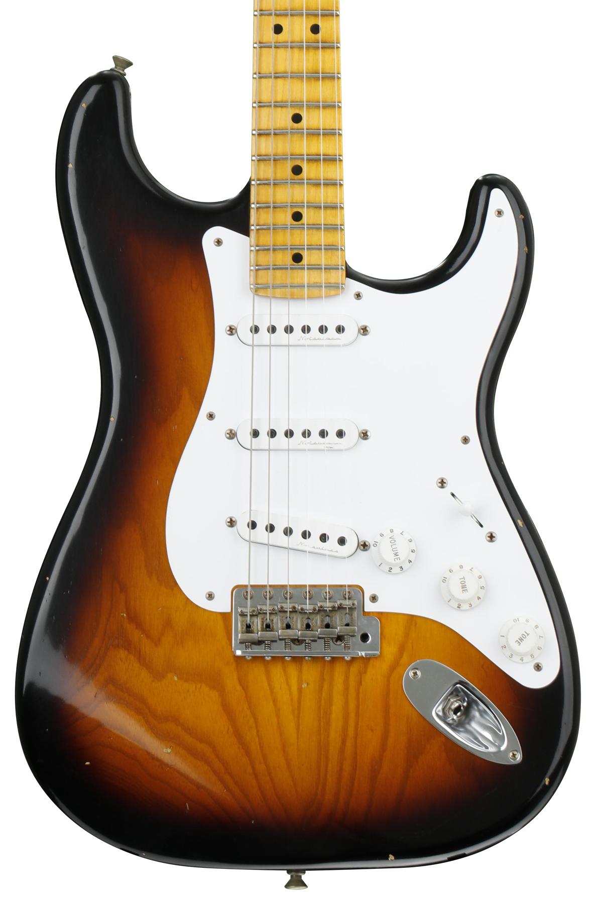 Fender Custom Shop Eric Clapton Signature Journeyman Relic Stratocaster -  2-Color Sunburst