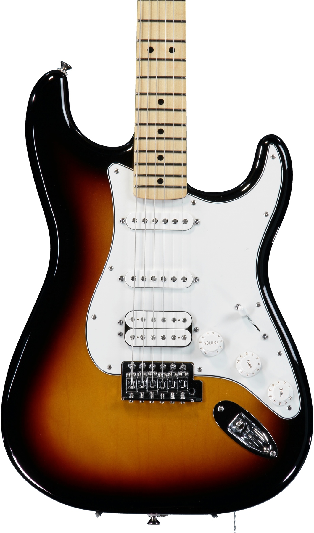 Standard Stratocaster HSS - Brown Sunburst with Maple Fingerboard